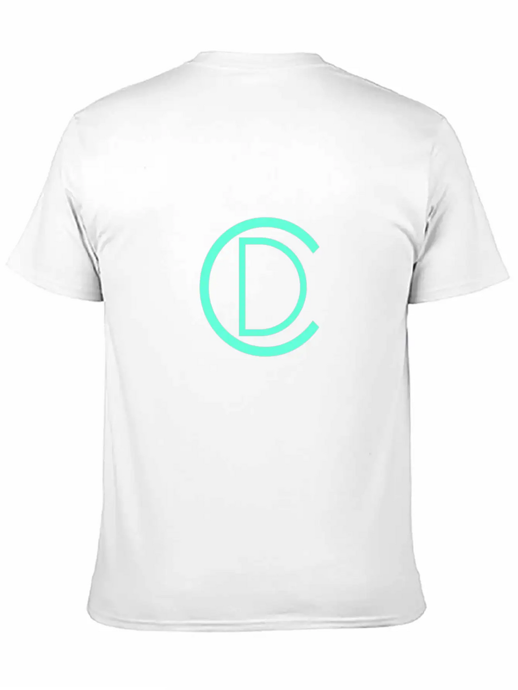 CD Turq Logo Unisex Short Sleeve Soft Cotton T-Shirt – Casual Everyday Wear