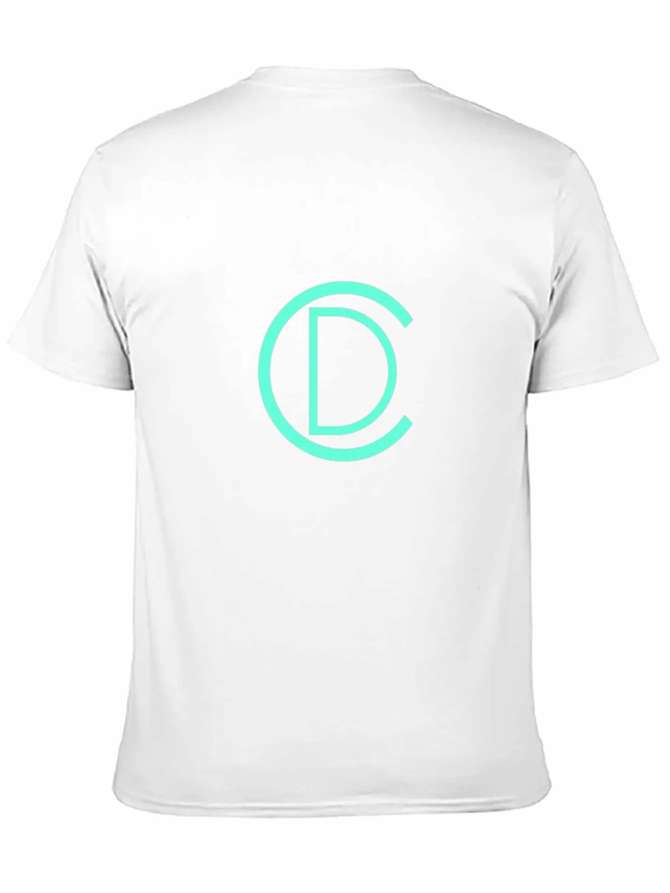 CD Turq Logo Unisex Short Sleeve Soft Cotton T-Shirt – Casual Everyday Wear
