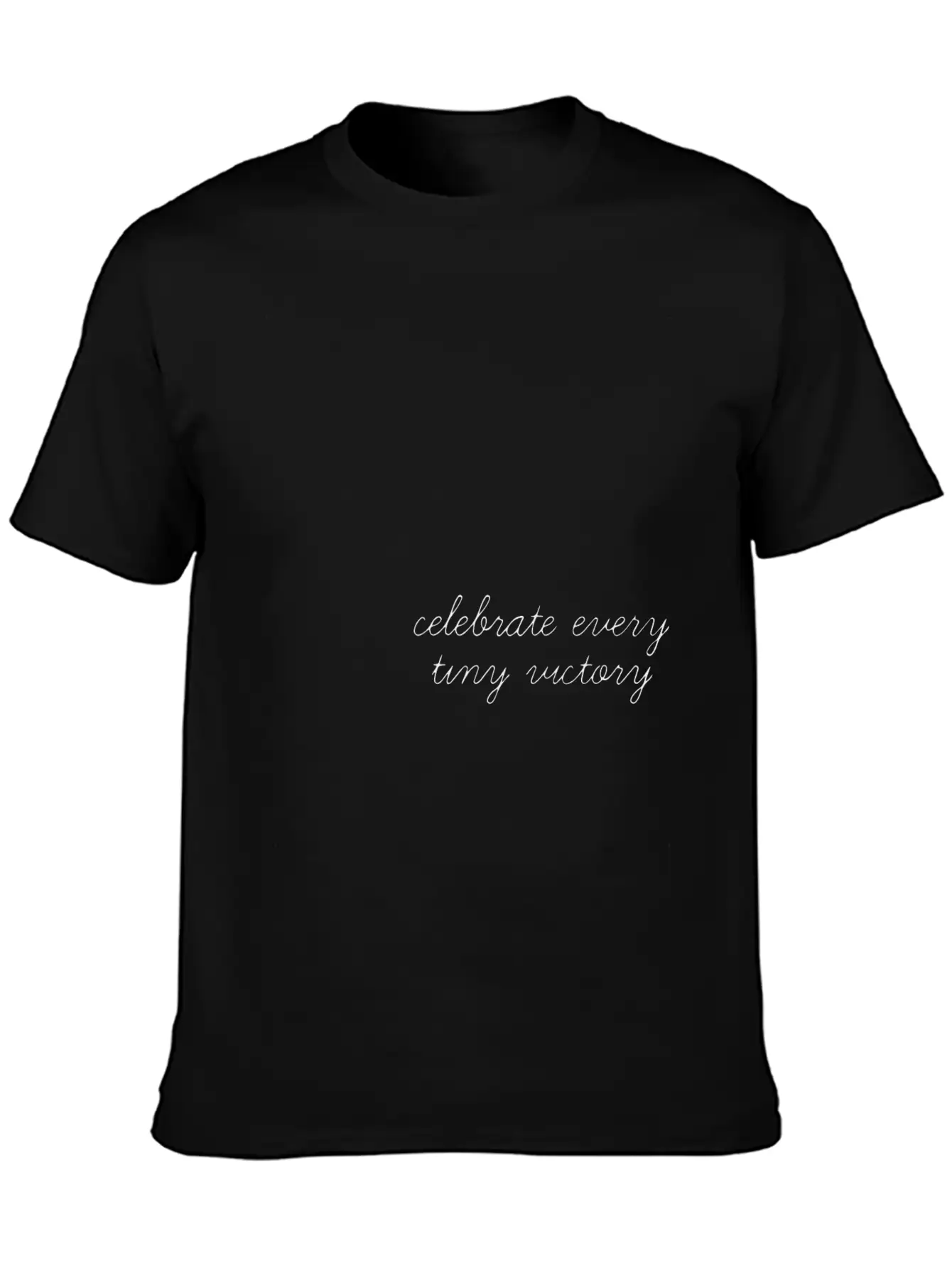 Celebrate Every Tiny Victory Unisex Casual T-Shirt – Clean Design For Daily Comfort