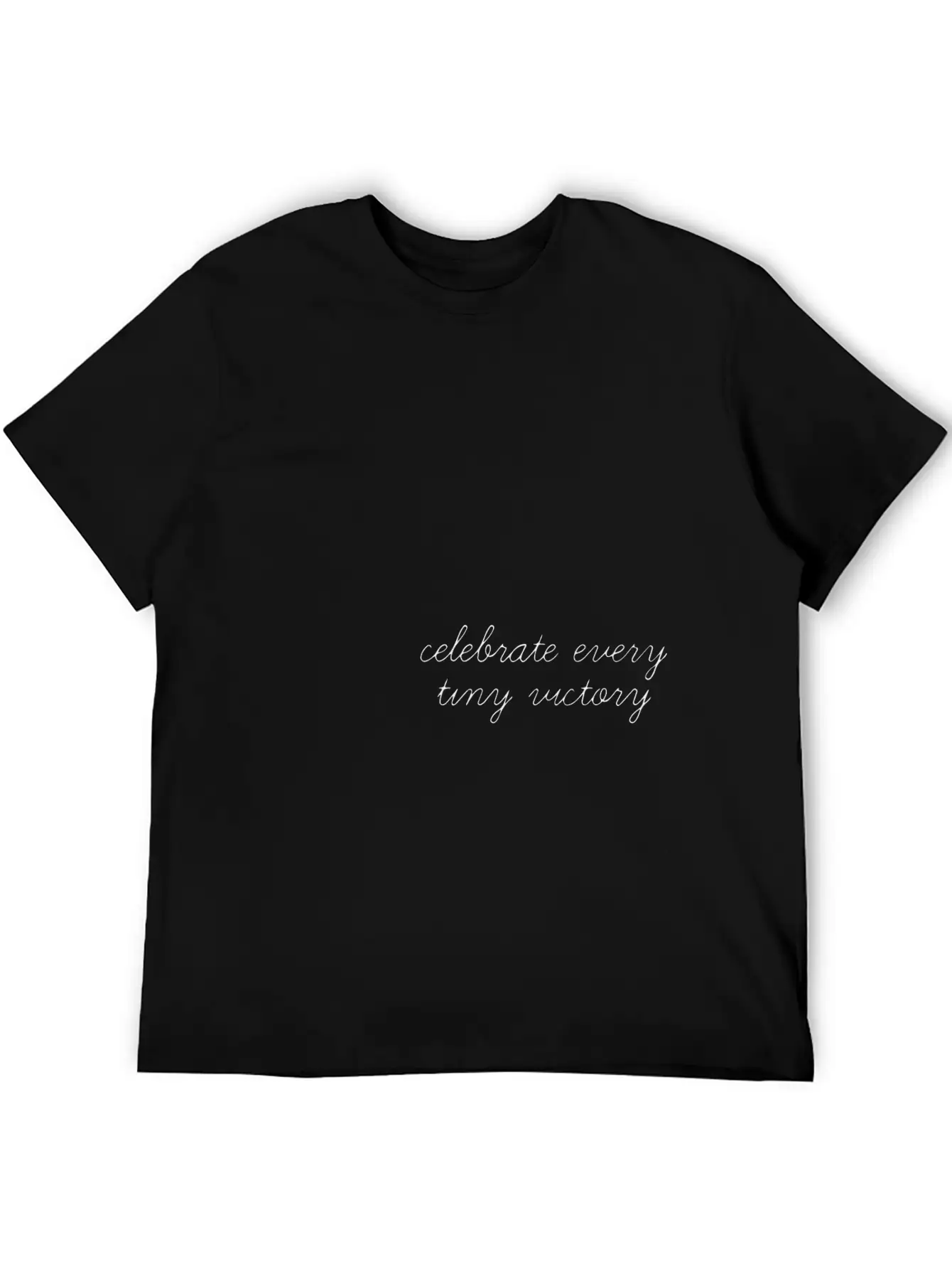 Celebrate Every Tiny Victory Unisex Casual T-Shirt – Clean Design For Daily Comfort