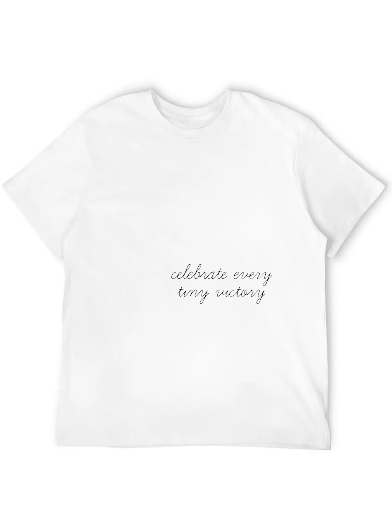Celebrate Every Tiny Victory Unisex Casual T-Shirt – Clean Design For Daily Comfort