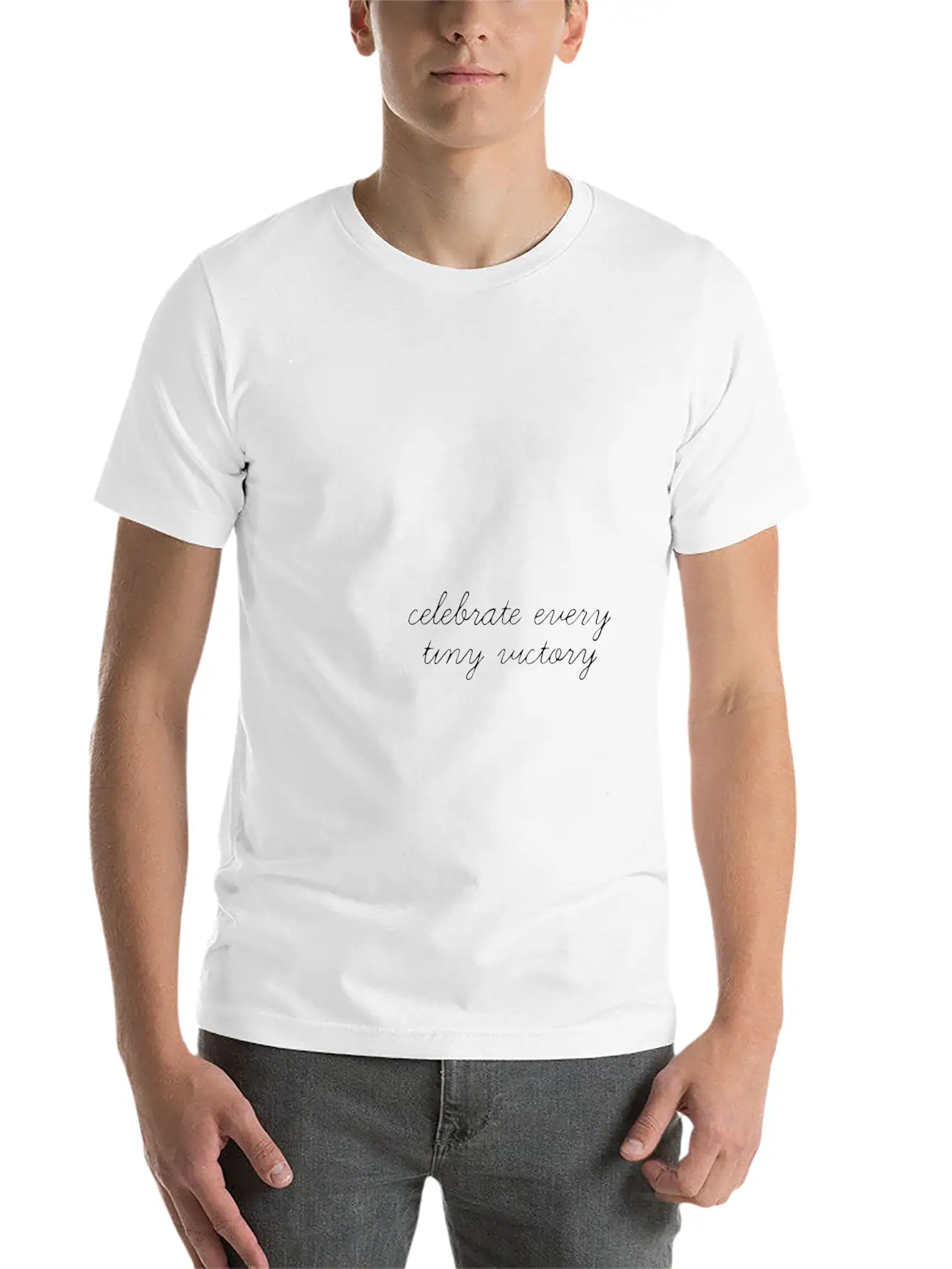 Celebrate Every Tiny Victory Unisex Casual T-Shirt – Clean Design For Daily Comfort