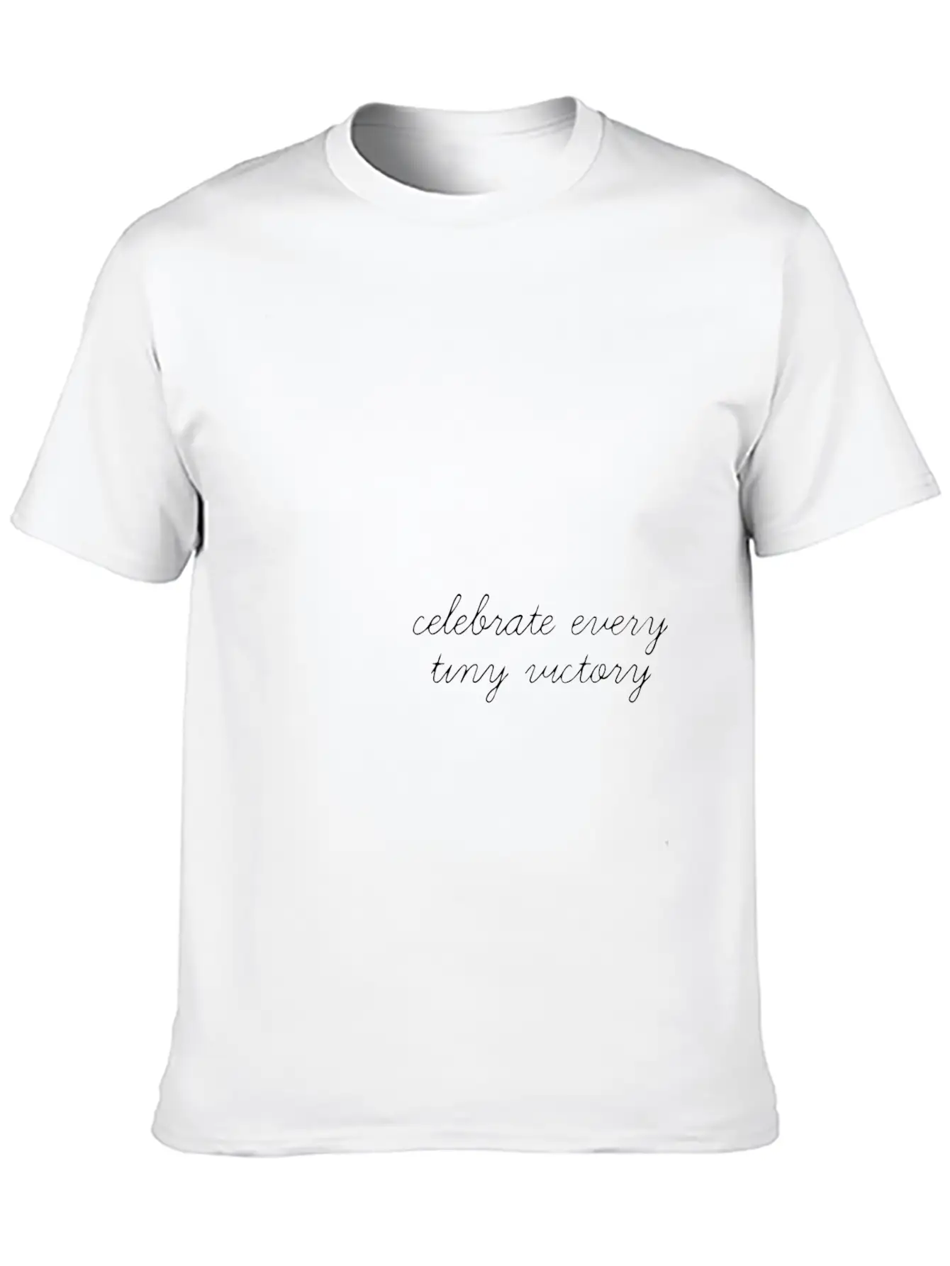 Celebrate Every Tiny Victory Unisex Casual T-Shirt – Clean Design For Daily Comfort