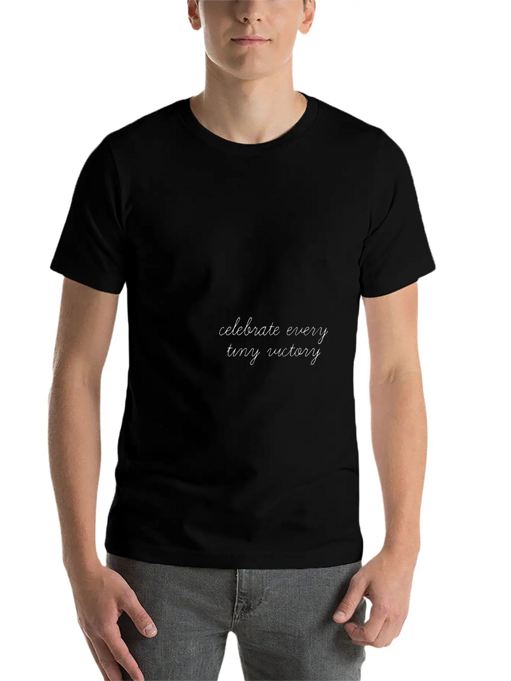 Celebrate Every Tiny Victory Unisex Casual T-Shirt – Clean Design For Daily Comfort