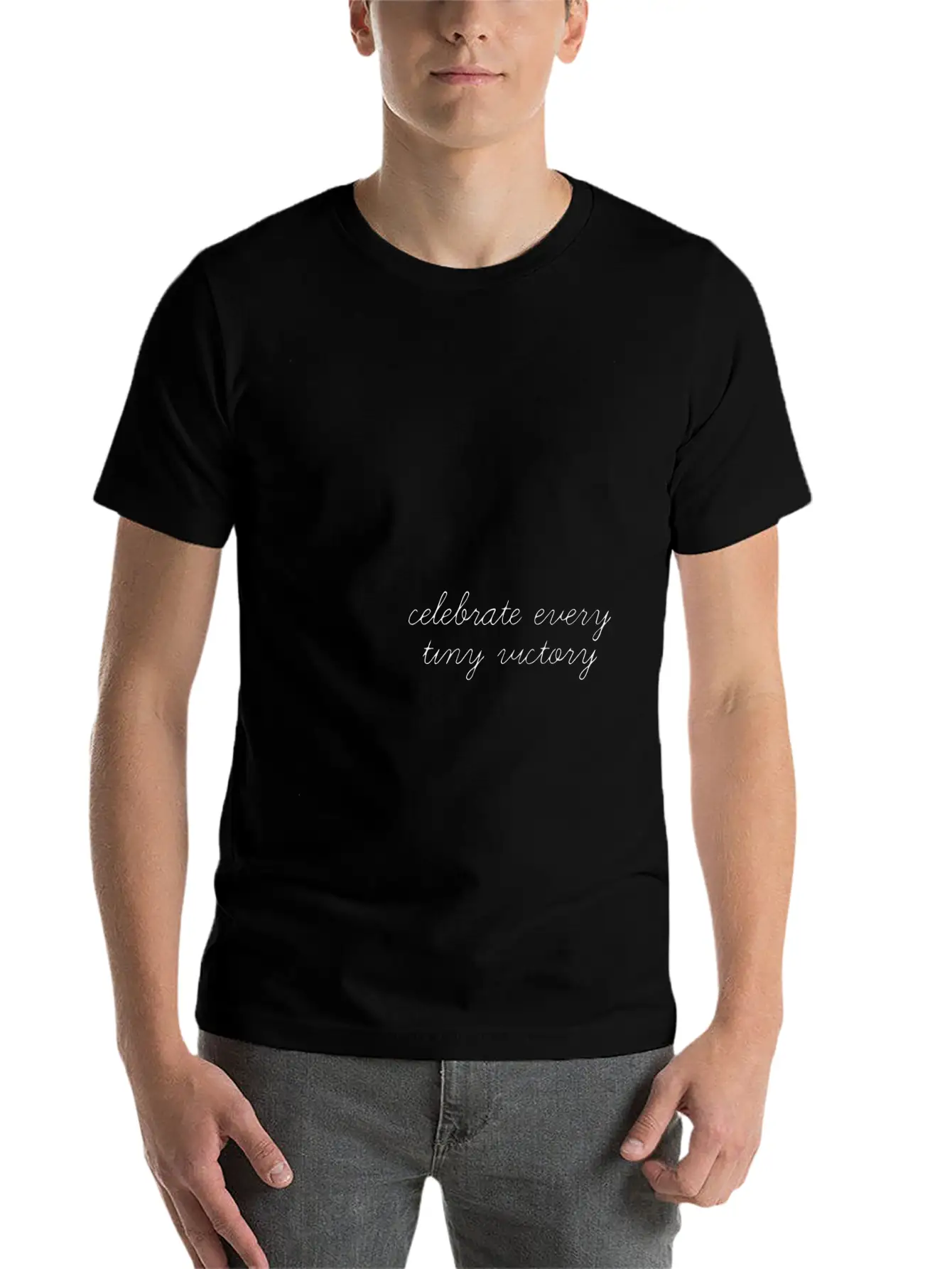 Celebrate Every Tiny Victory Unisex Casual T-Shirt – Clean Design For Daily Comfort