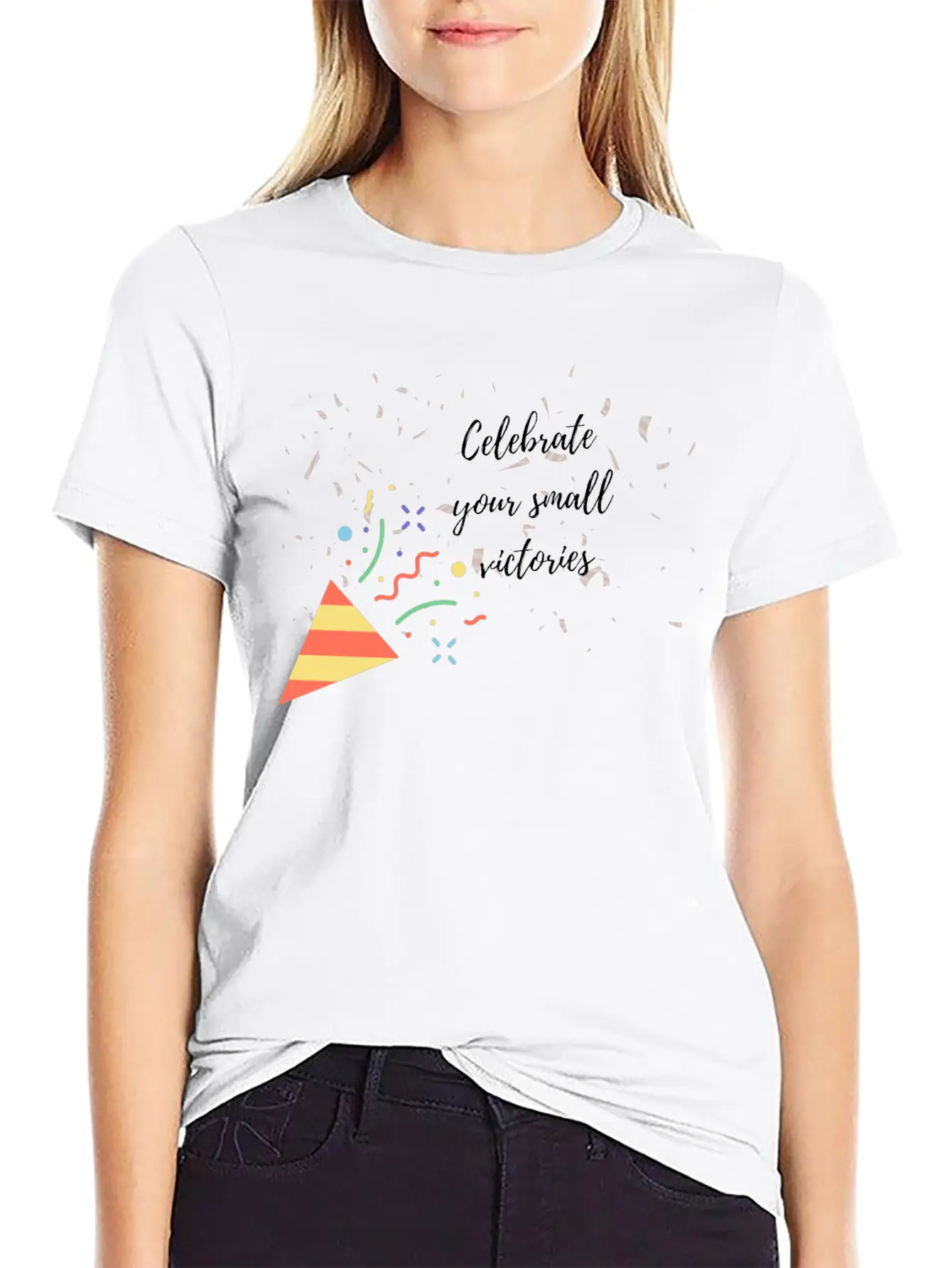 Celebrate Your Small Victories Unisex Short Sleeve Soft Cotton T-Shirt – Casual Everyday Wear