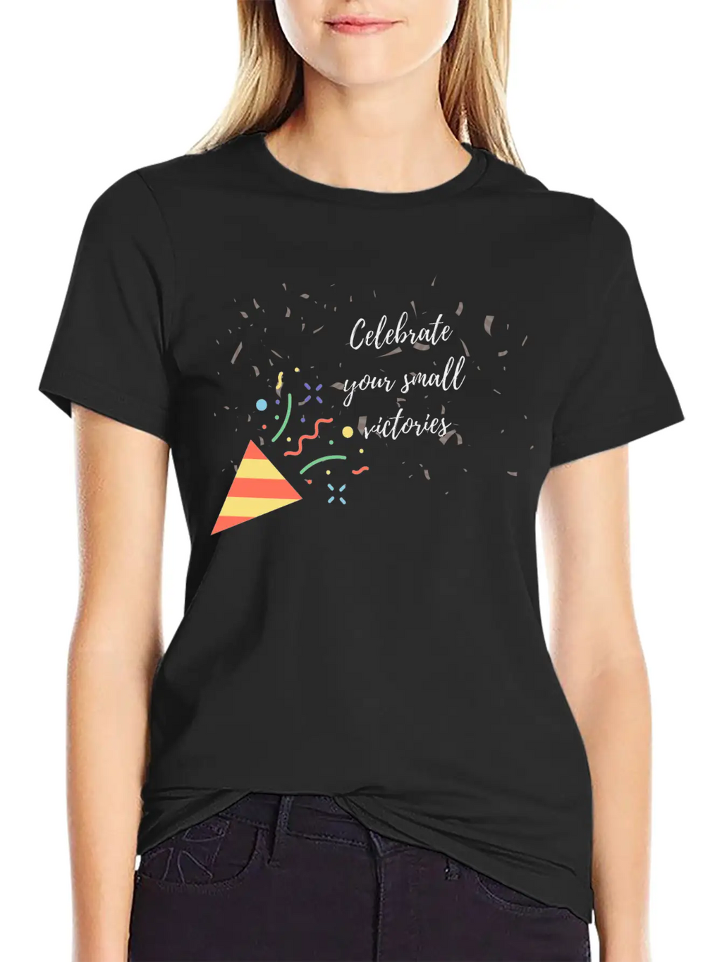 Celebrate Your Small Victories Unisex Short Sleeve Soft Cotton T-Shirt – Casual Everyday Wear
