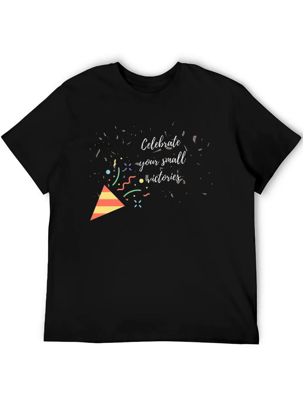 Celebrate Your Small Victories Unisex Short Sleeve Soft Cotton T-Shirt – Casual Everyday Wear