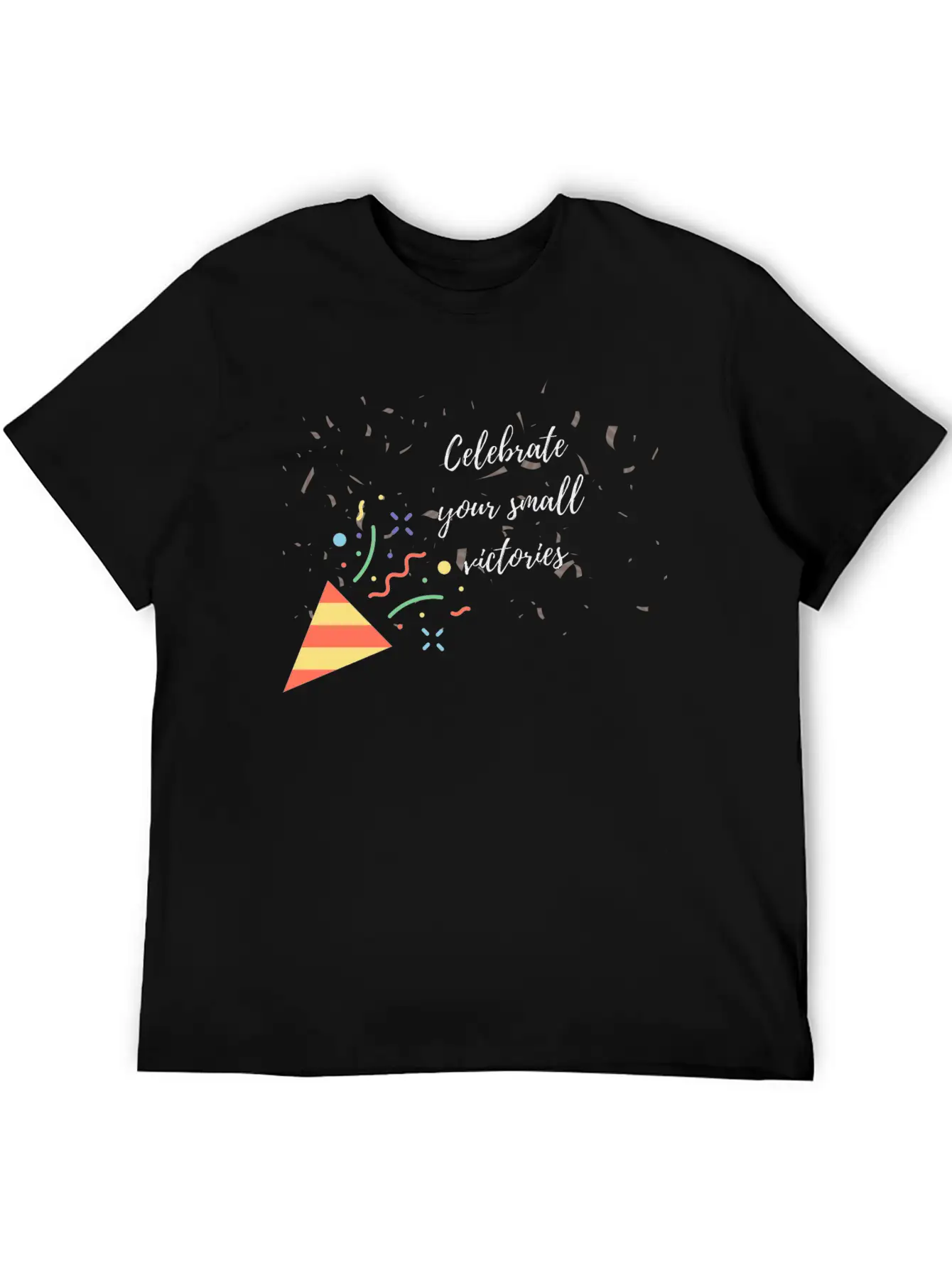 Celebrate Your Small Victories Unisex Short Sleeve Soft Cotton T-Shirt – Casual Everyday Wear