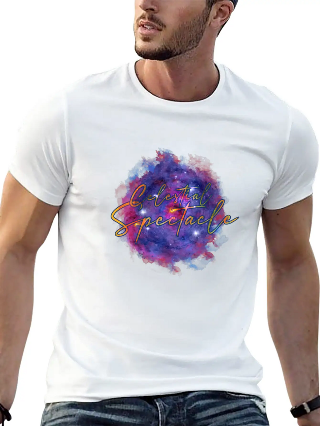 Celestial Spectacle - Eclipse Stylish Everyday T-Shirt – Unisex Basic Cotton Tee