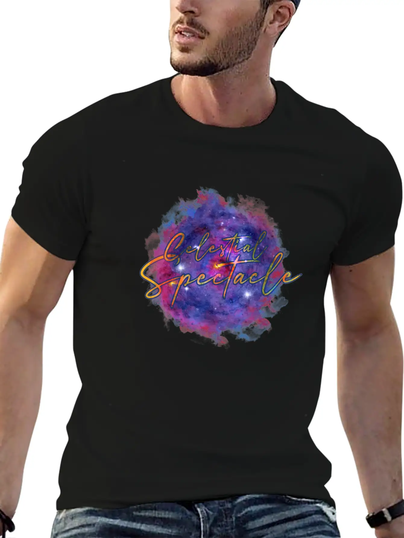 Celestial Spectacle - Eclipse Stylish Everyday T-Shirt – Unisex Basic Cotton Tee