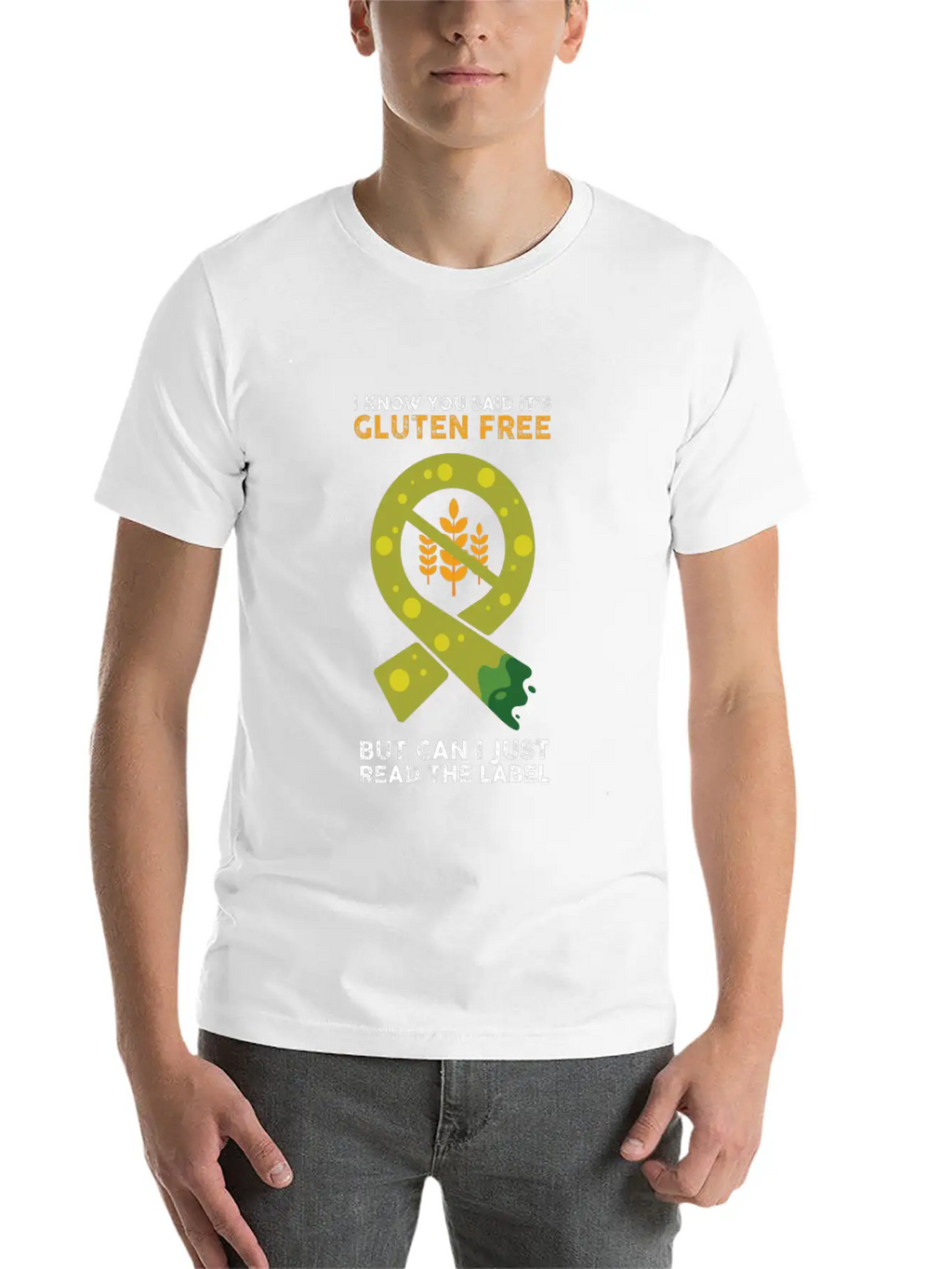 Celiac Awareness: It's Gluten Free T-Shirt Breathable Soft Cotton T-Shirt – Timeless Casual Look