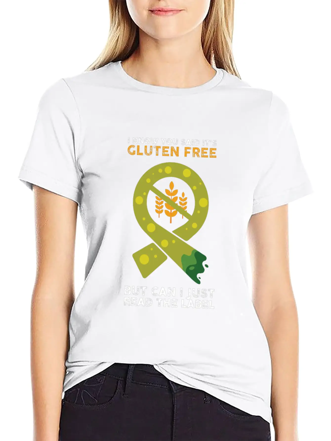 Celiac Awareness: It's Gluten Free T-Shirt Breathable Soft Cotton T-Shirt – Timeless Casual Look