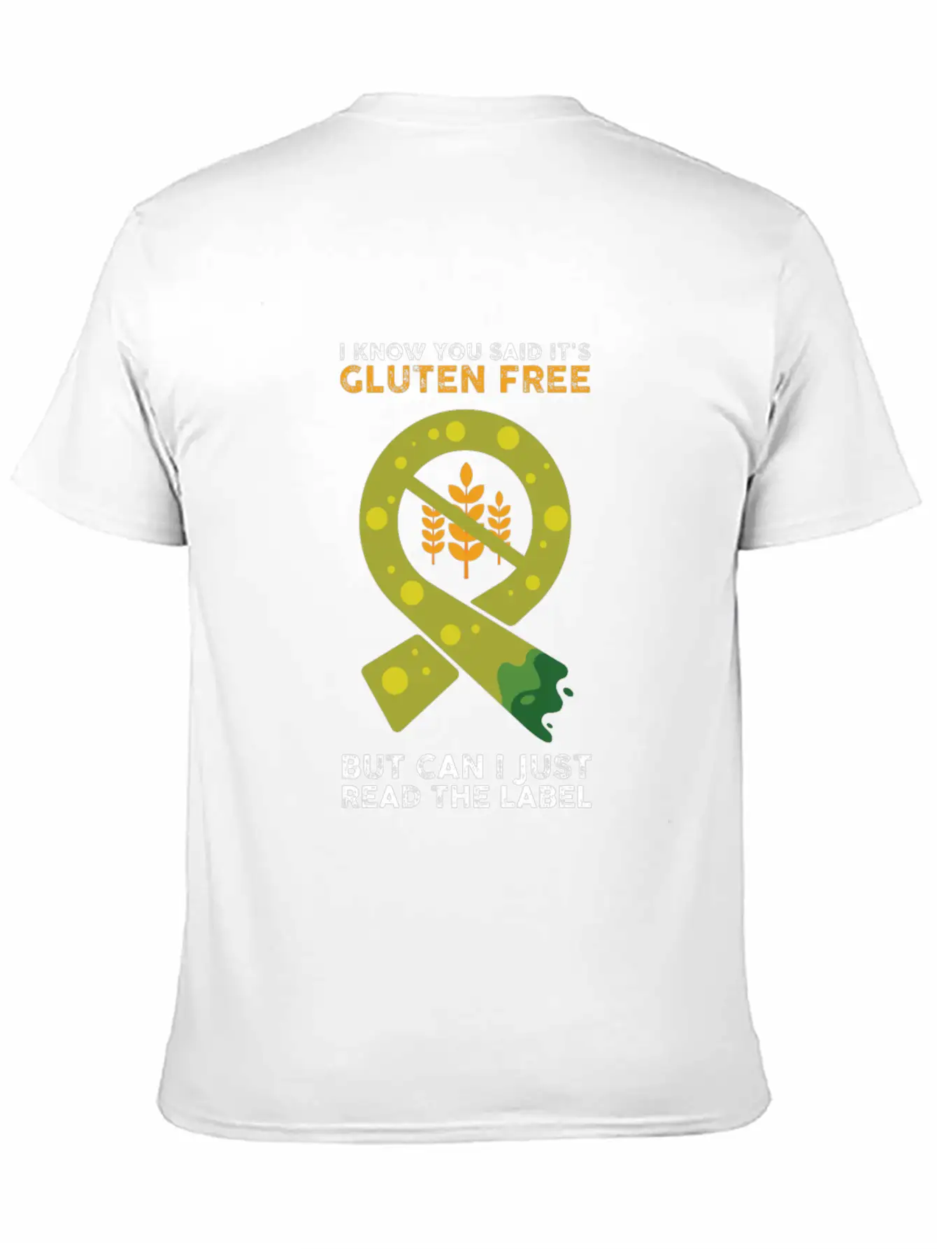 Celiac Awareness: It's Gluten Free T-Shirt Breathable Soft Cotton T-Shirt – Timeless Casual Look