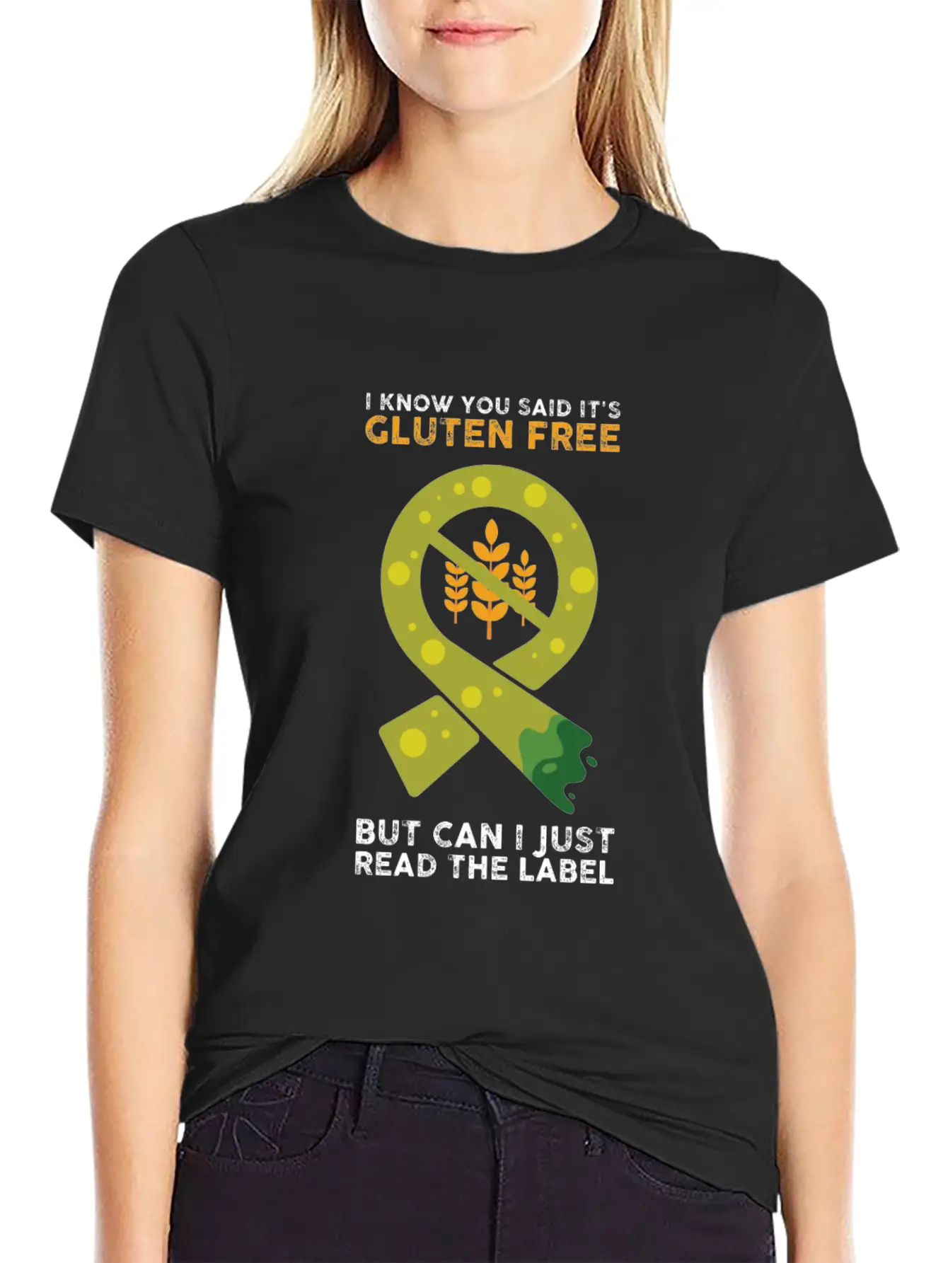 Celiac Awareness: It's Gluten Free T-Shirt Breathable Soft Cotton T-Shirt – Timeless Casual Look