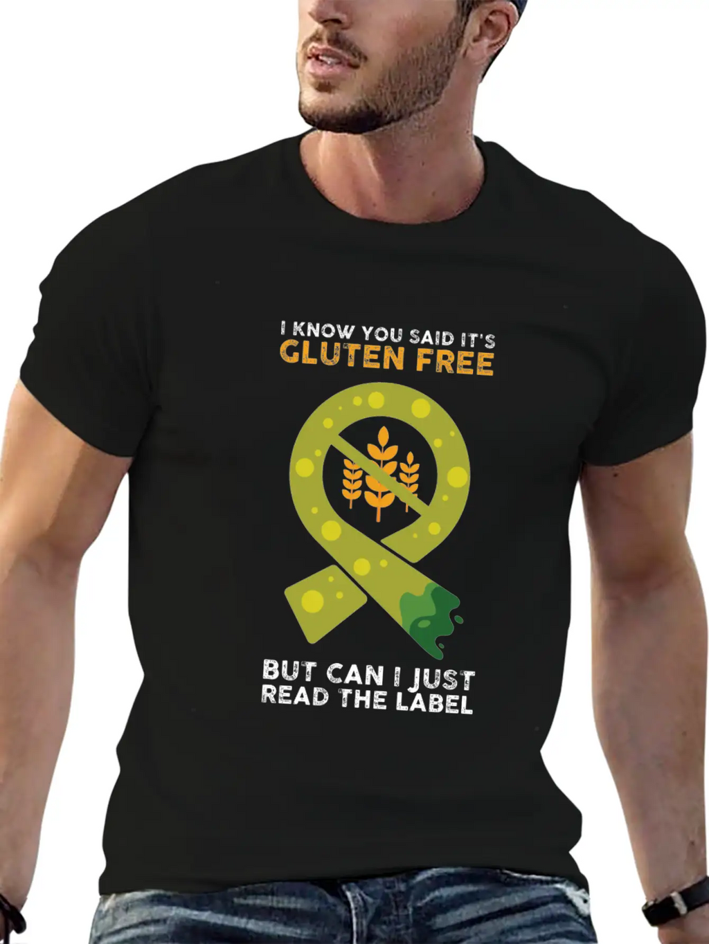 Celiac Awareness: It's Gluten Free T-Shirt Breathable Soft Cotton T-Shirt – Timeless Casual Look