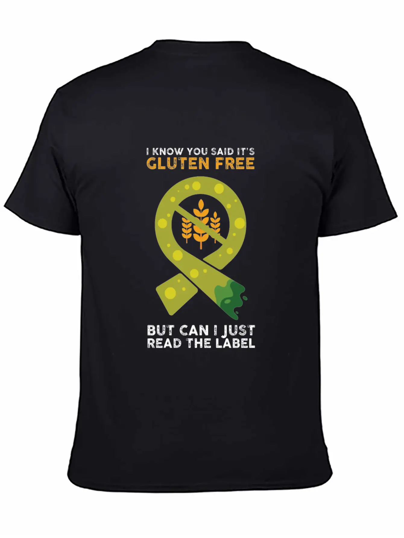 Celiac Awareness: It's Gluten Free T-Shirt Breathable Soft Cotton T-Shirt – Timeless Casual Look