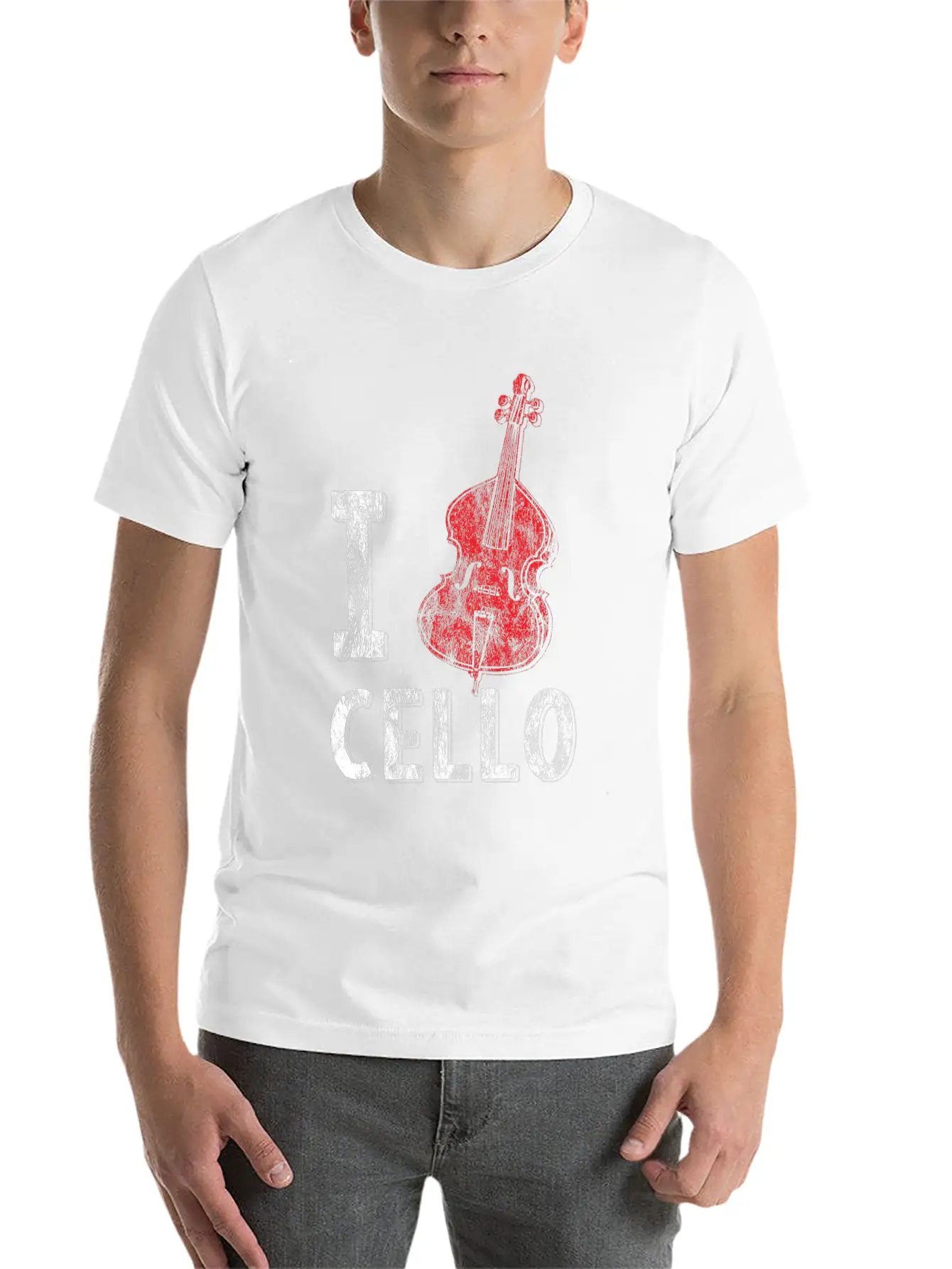 Cello Orchestra Violin Violinist Casual Graphic T-Shirt – Simple And Comfortable Daily Wear