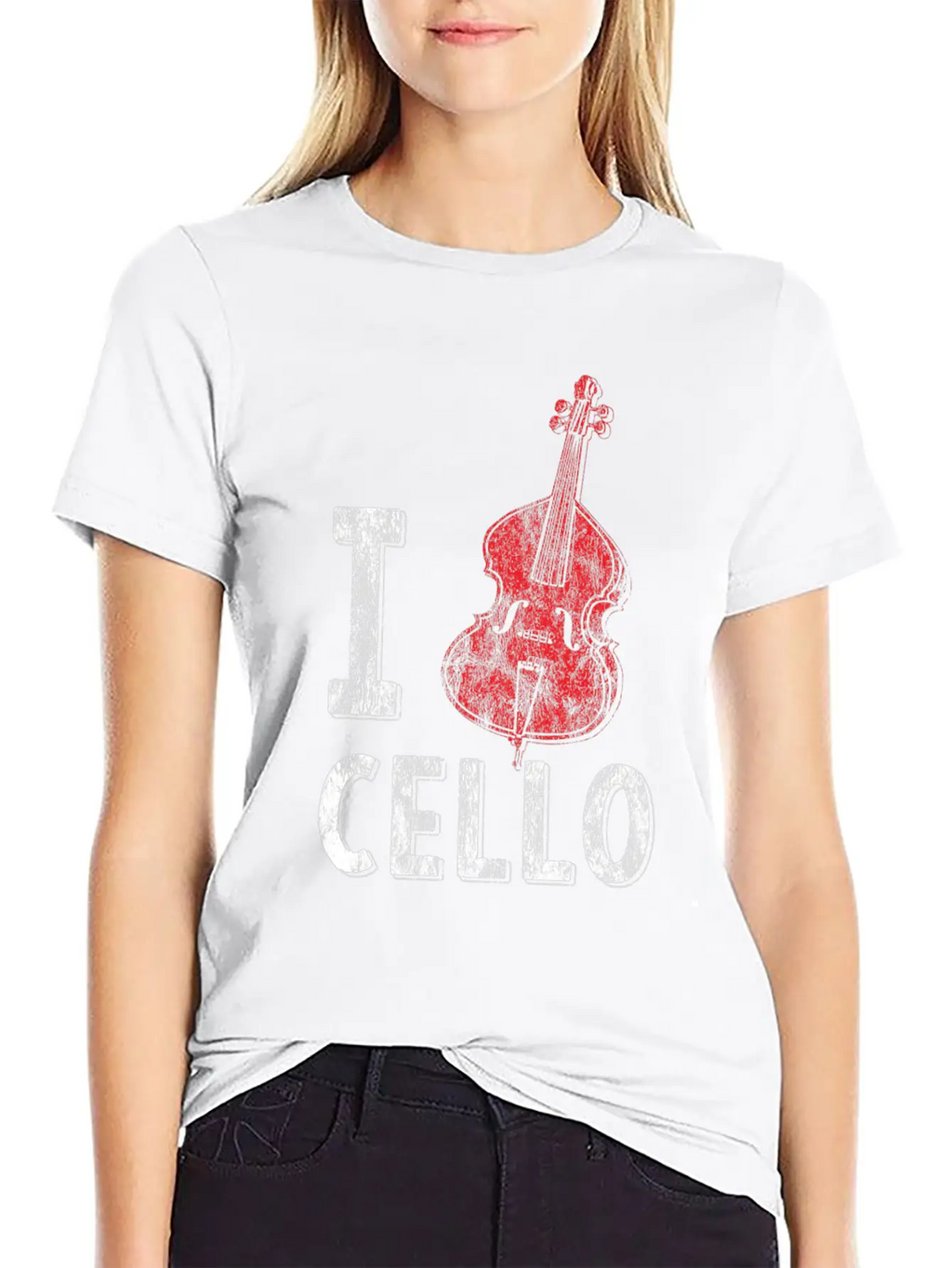 Cello Orchestra Violin Violinist Casual Graphic T-Shirt – Simple And Comfortable Daily Wear