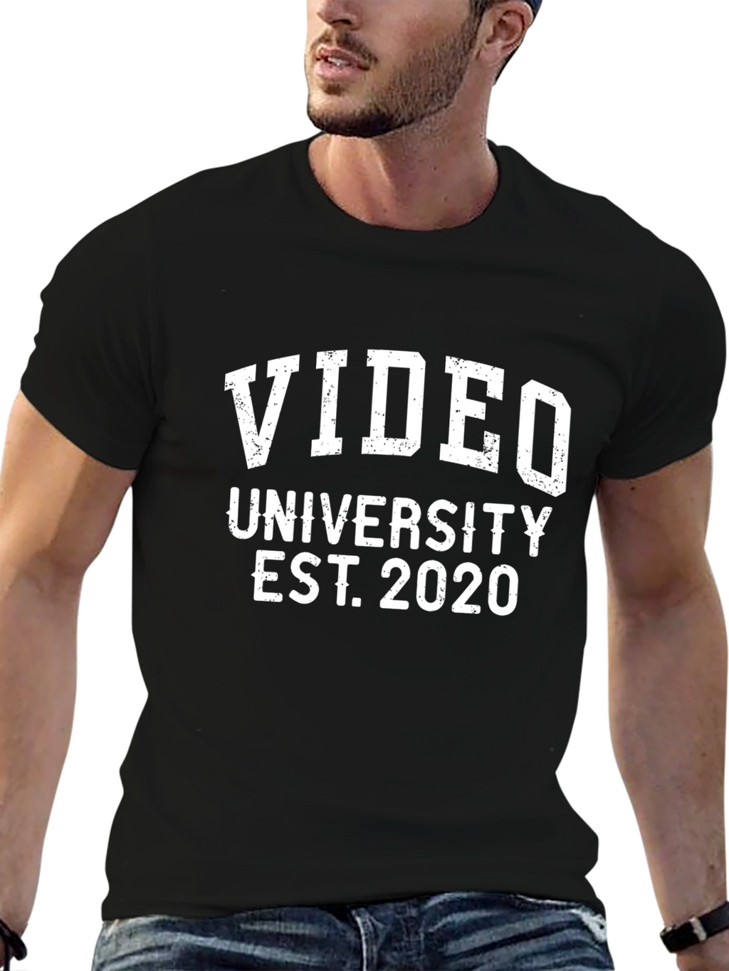 Video University Est. 2020 Black T-Shirt