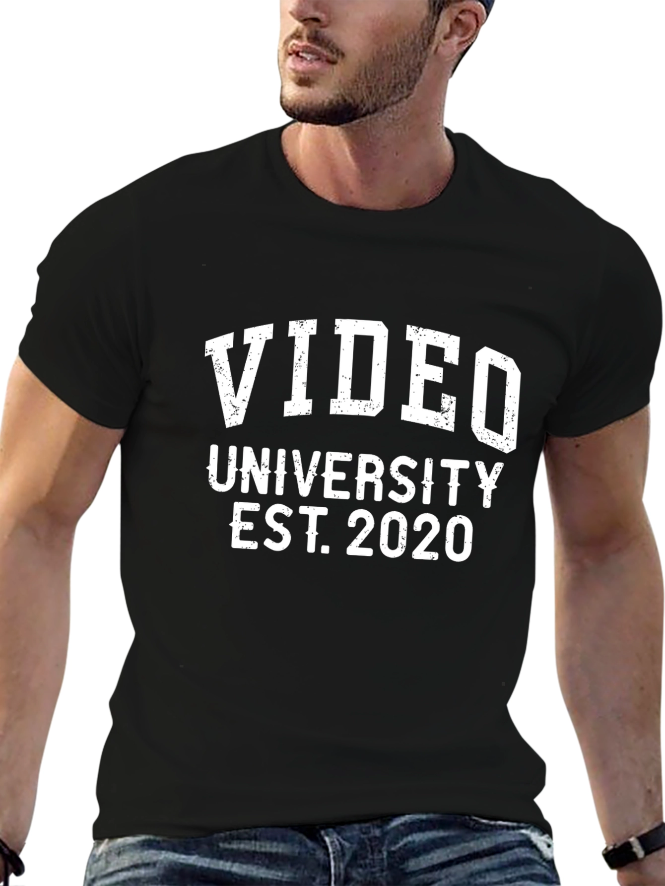 Video University Est. 2020 Black T-Shirt