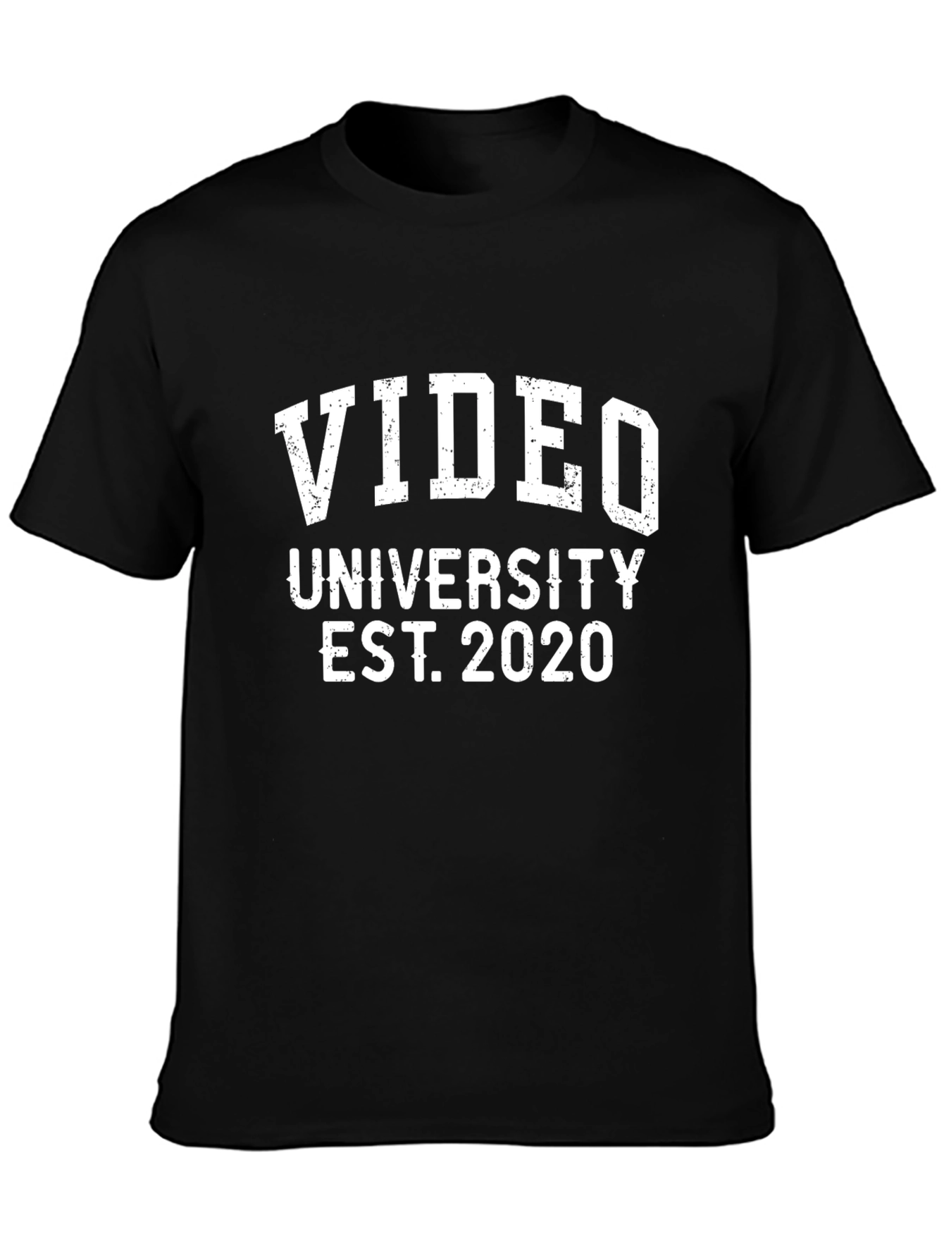 Video University Est. 2020 Black T-Shirt
