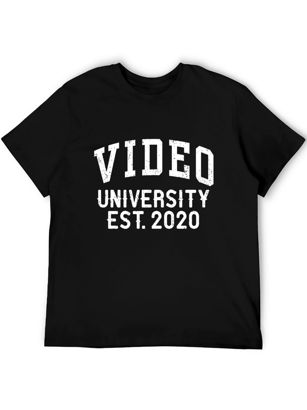 Video University Est. 2020 Black T-Shirt