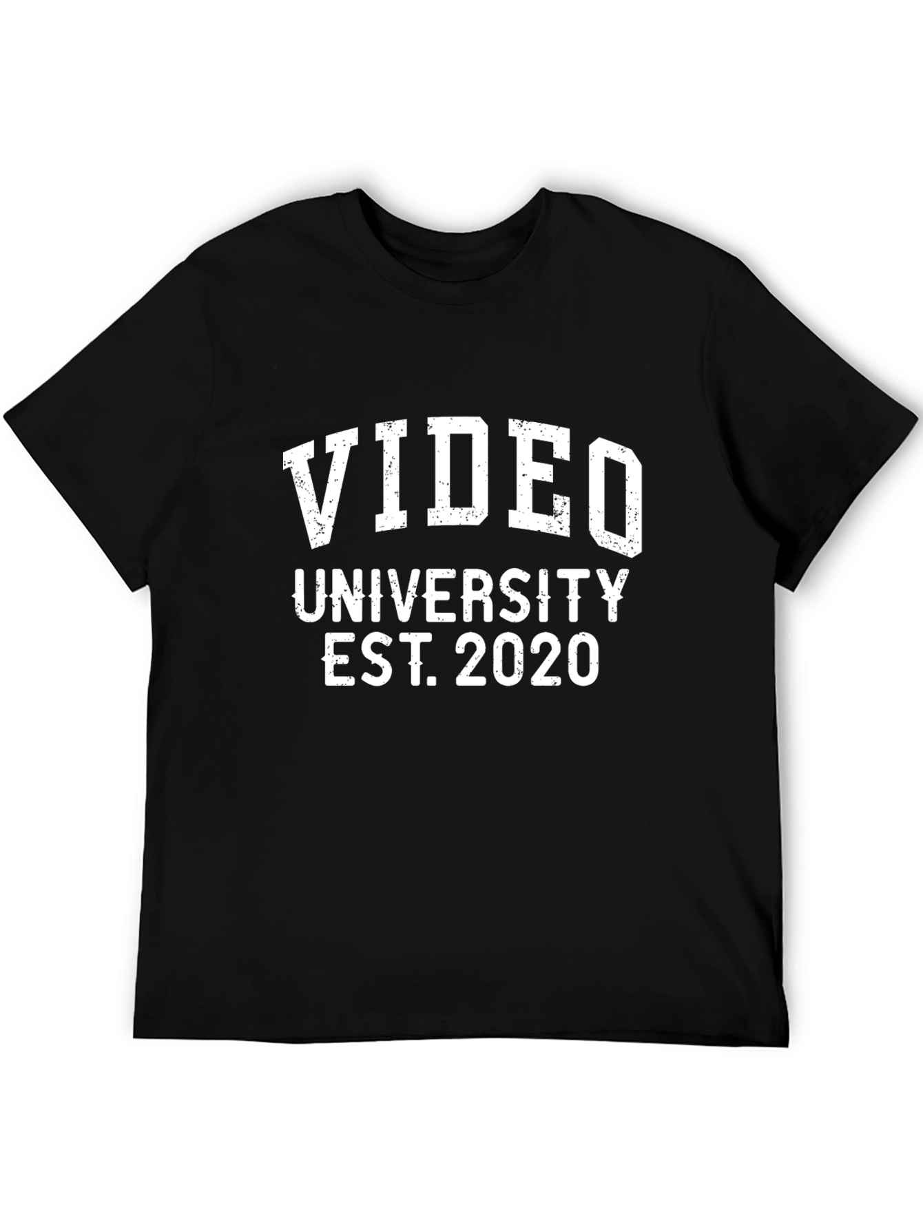 Video University Est. 2020 Black T-Shirt