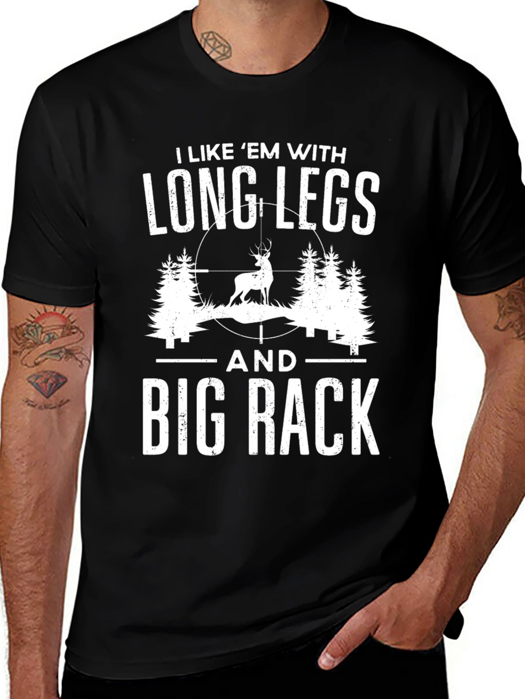 Long Legs Big Rack T-Shirt