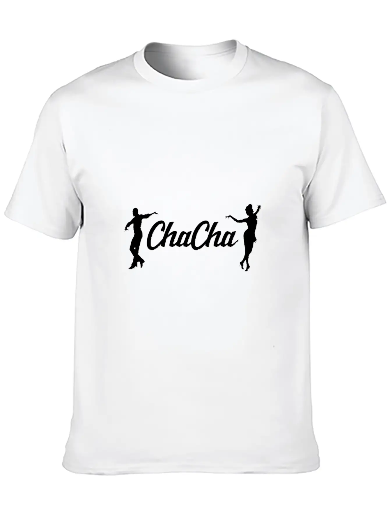 Chacha Dance Latin Dancer Dancing Gift Unisex Short Sleeve Soft Cotton T-Shirt – Casual Everyday Wear