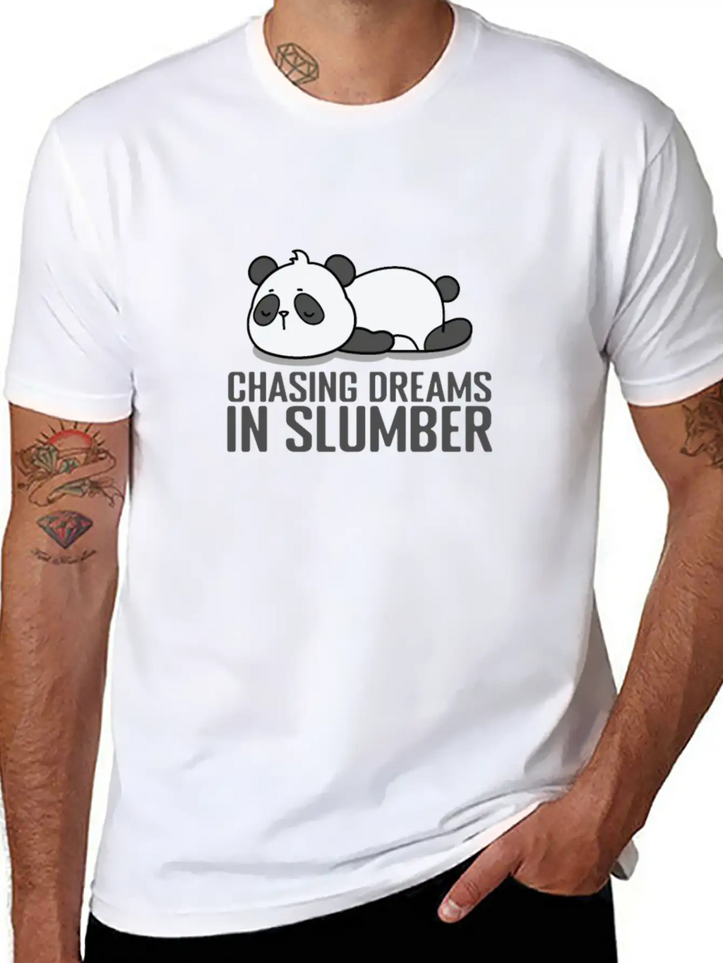 Chasing Dreams In Slumber Pajama Nightgown Classic Fit Graphic Tee For Daily Comfort – Unisex Cotton Shirt