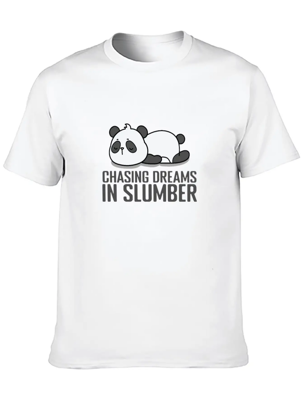 Chasing Dreams In Slumber Pajama Nightgown Classic Fit Graphic Tee For Daily Comfort – Unisex Cotton Shirt