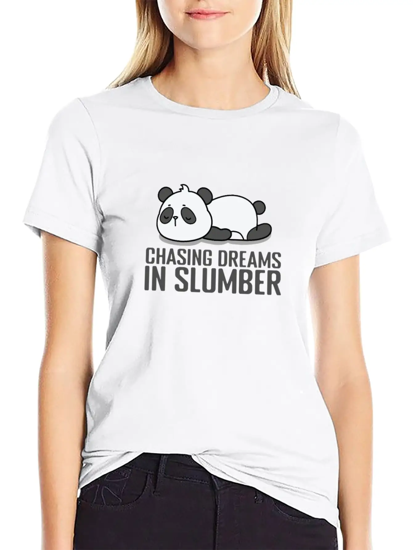 Chasing Dreams In Slumber Pajama Nightgown Classic Fit Graphic Tee For Daily Comfort – Unisex Cotton Shirt