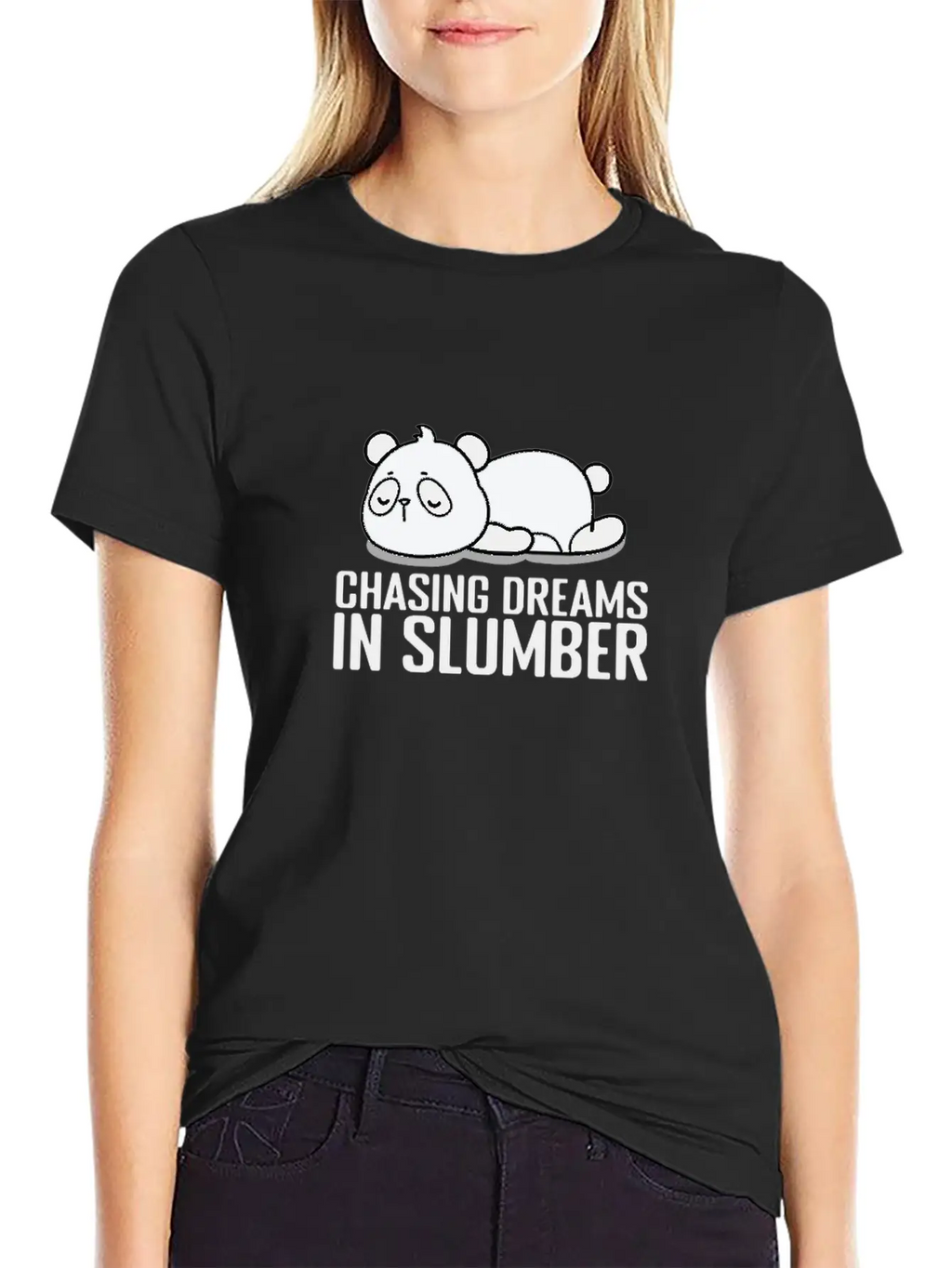 Chasing Dreams In Slumber Pajama Nightgown Classic Fit Graphic Tee For Daily Comfort – Unisex Cotton Shirt
