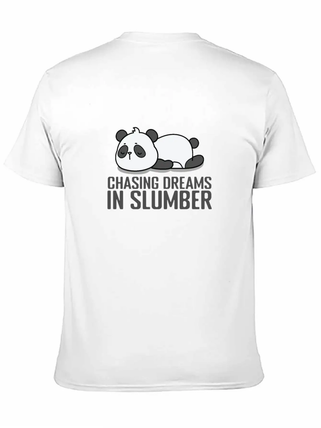 Chasing Dreams In Slumber Pajama Nightgown Classic Fit Graphic Tee For Daily Comfort – Unisex Cotton Shirt