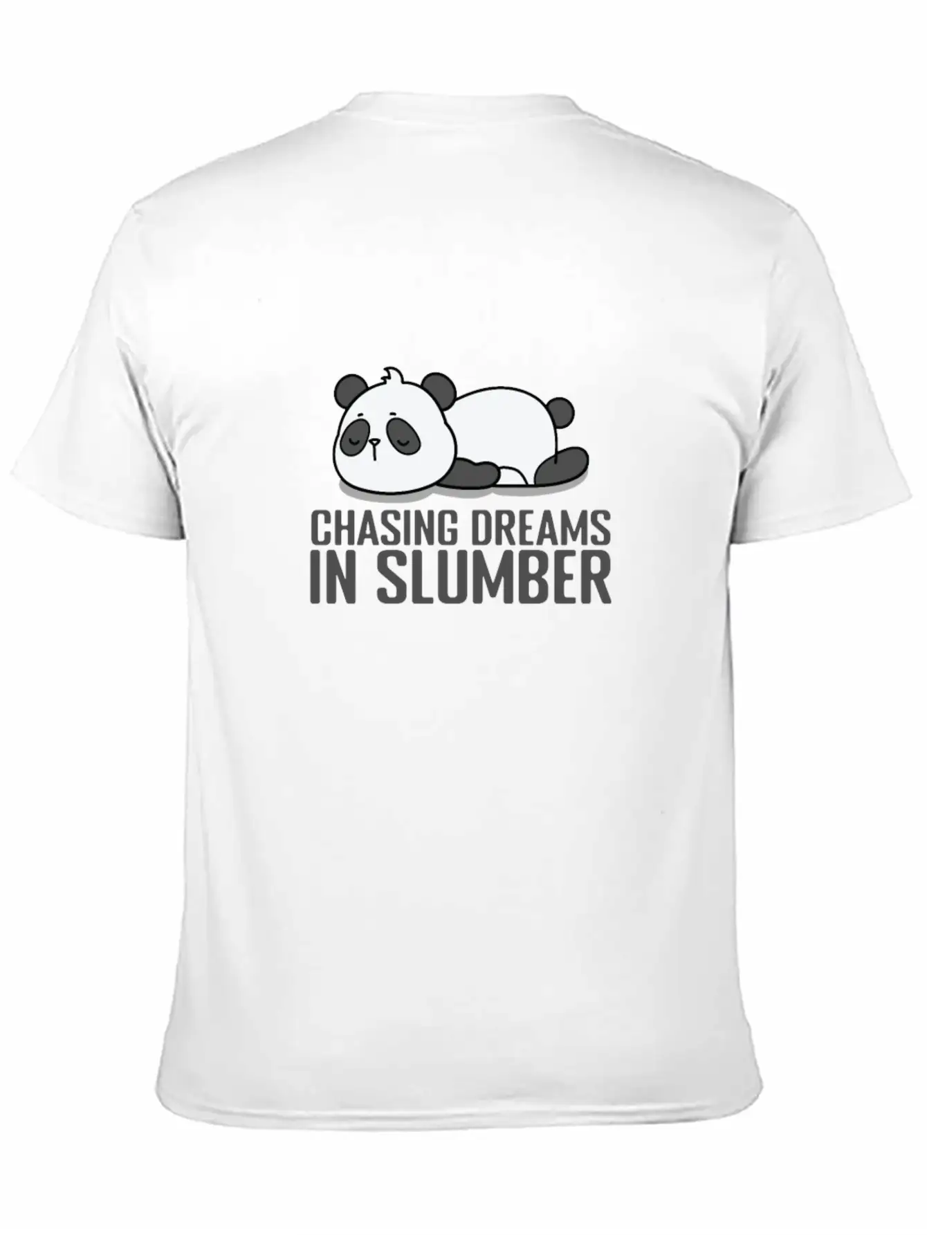 Chasing Dreams In Slumber Pajama Nightgown Classic Fit Graphic Tee For Daily Comfort – Unisex Cotton Shirt