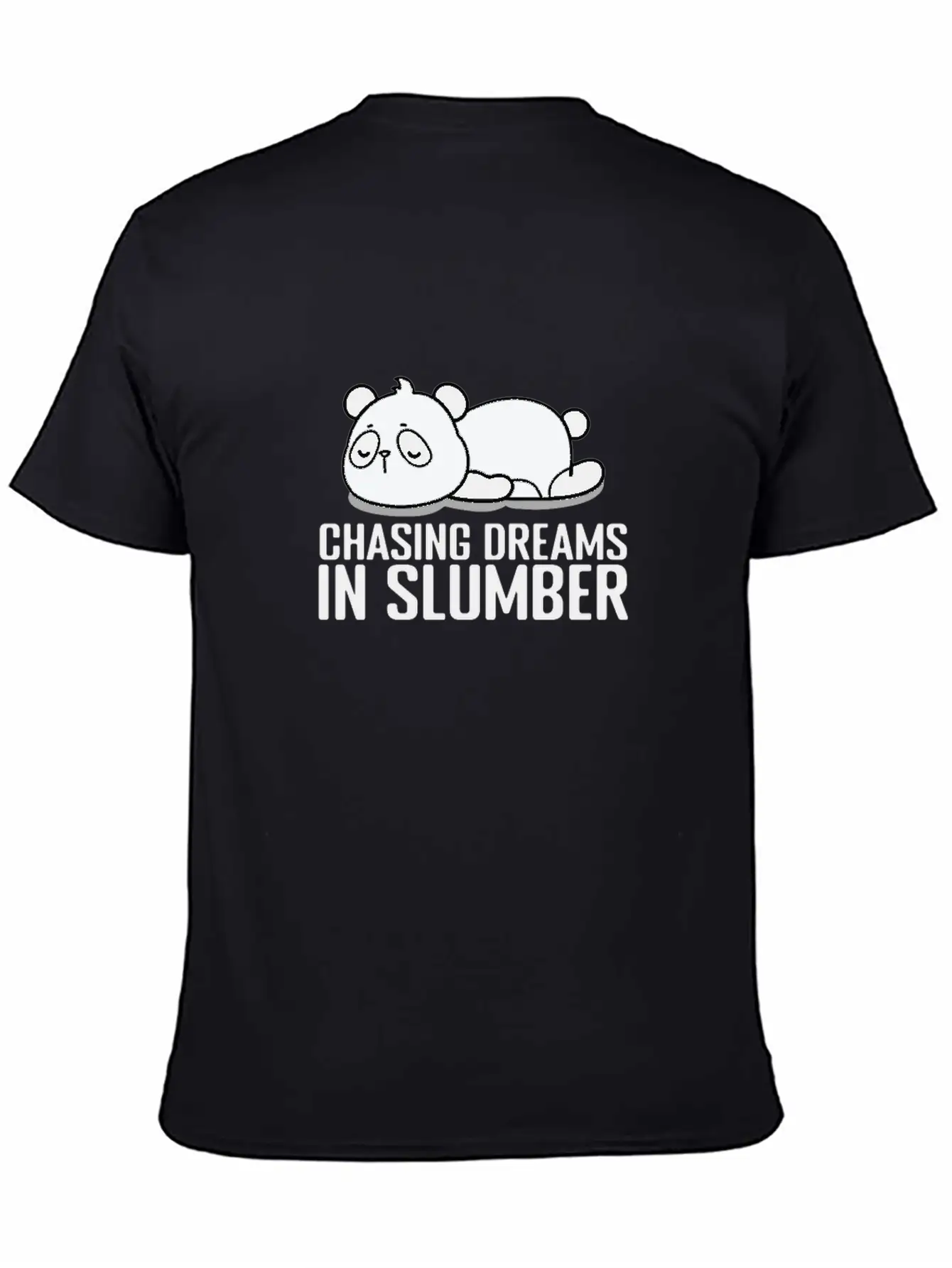 Chasing Dreams In Slumber Pajama Nightgown Classic Fit Graphic Tee For Daily Comfort – Unisex Cotton Shirt