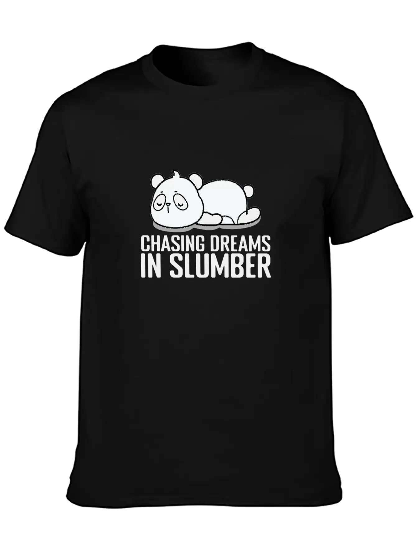 Chasing Dreams In Slumber Pajama Nightgown Classic Fit Graphic Tee For Daily Comfort – Unisex Cotton Shirt