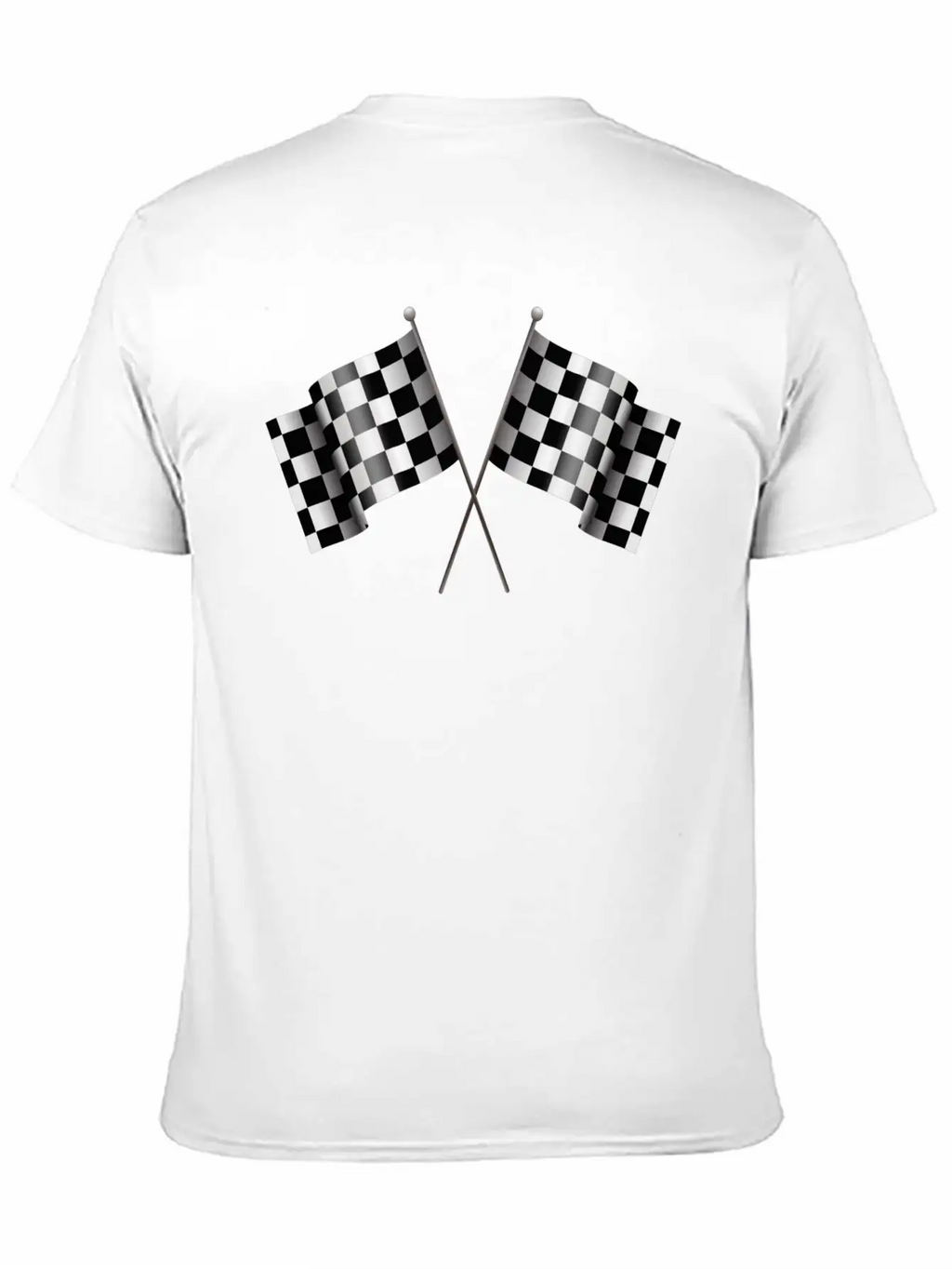 Checkered Flag 02 Unisex Casual T-Shirt – Clean Design For Daily Comfort