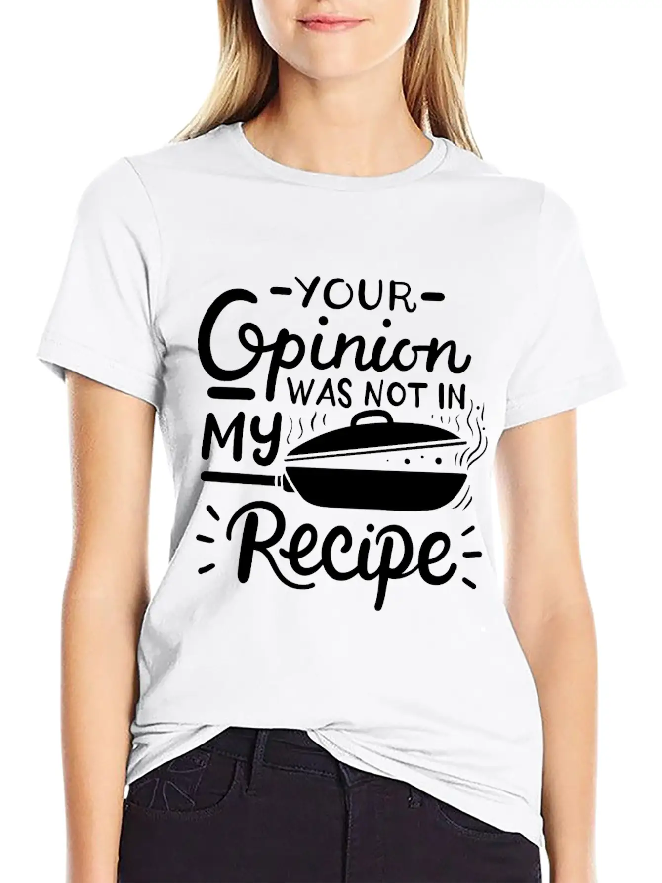 Chef Cook Recipe Cooking Casual Graphic T-Shirt – Simple And Comfortable Daily Wear
