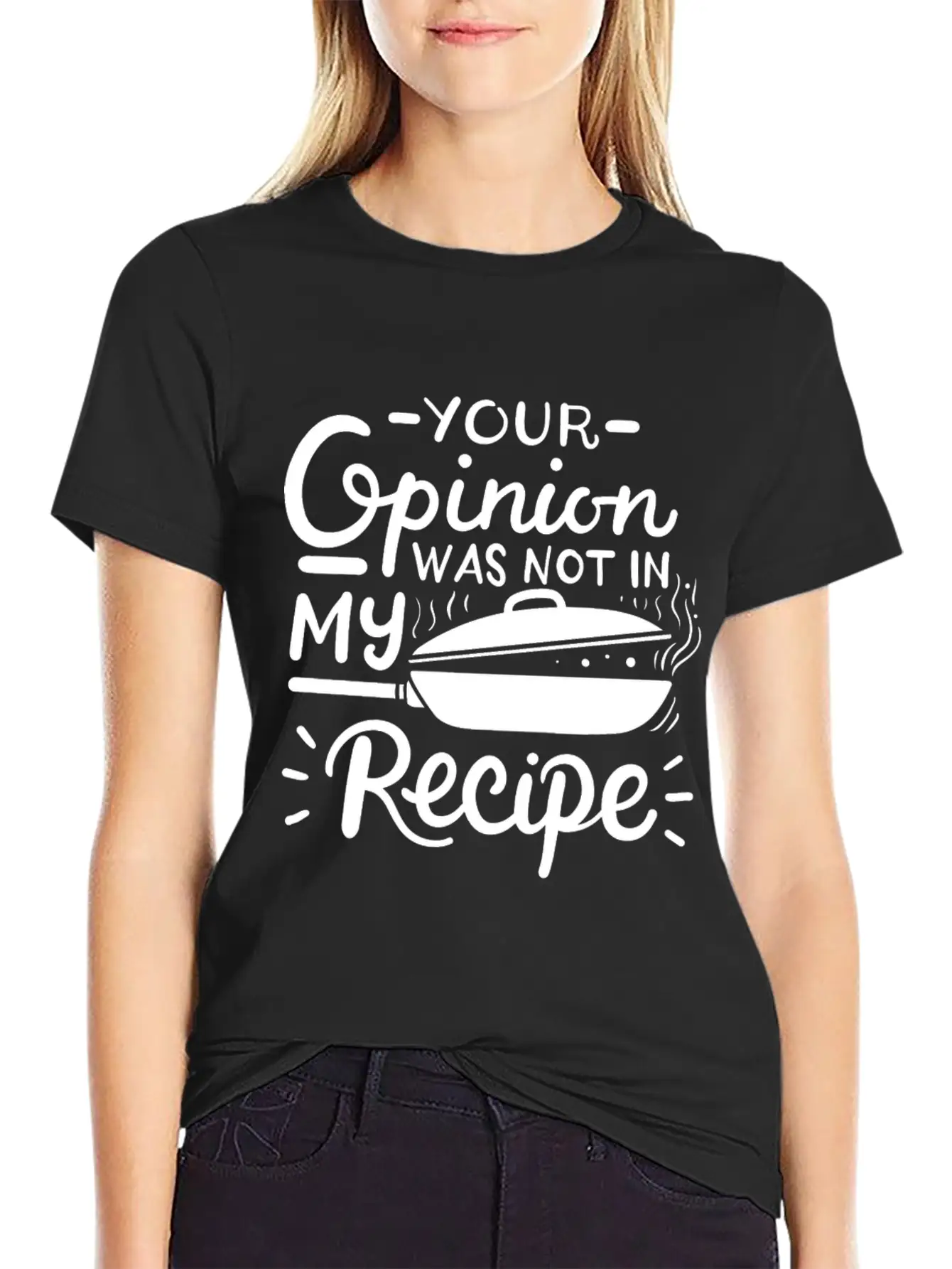 Chef Cook Recipe Cooking Casual Graphic T-Shirt – Simple And Comfortable Daily Wear