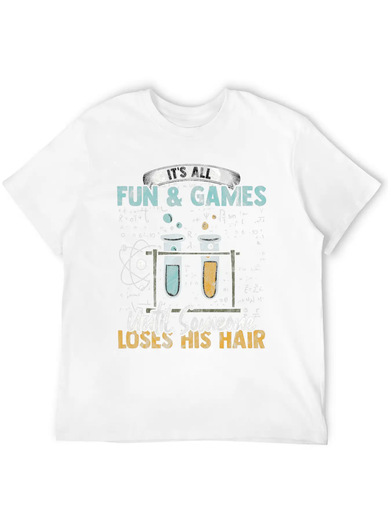 Chemistry Periodic Table Molecule Atom Breathable Soft Cotton T-Shirt – Timeless Casual Look