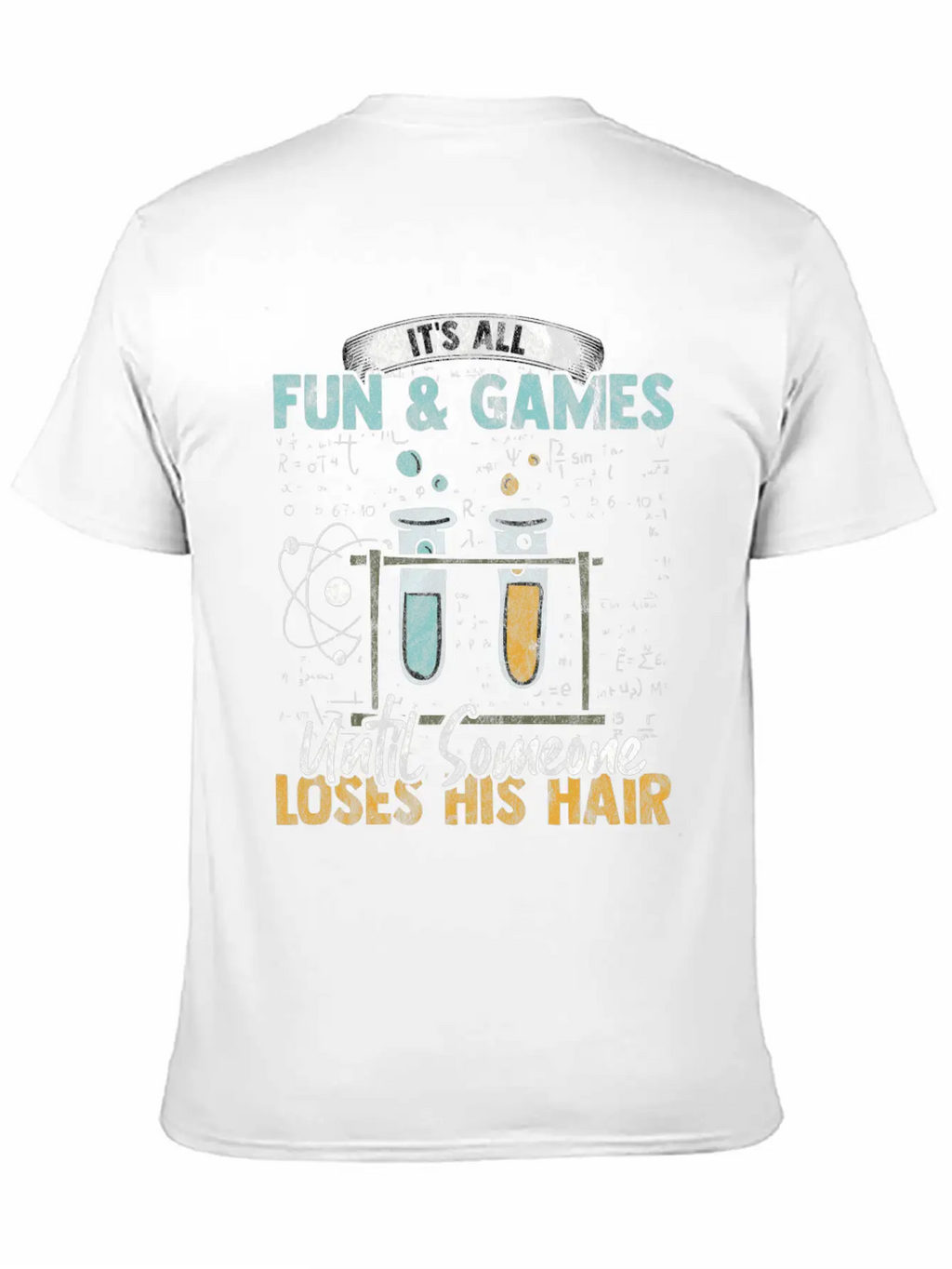 Chemistry Periodic Table Molecule Atom Breathable Soft Cotton T-Shirt – Timeless Casual Look