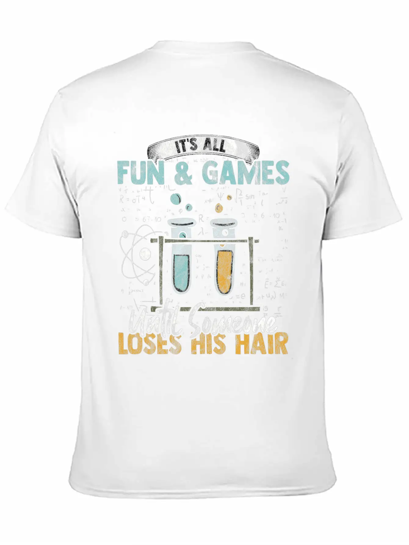 Chemistry Periodic Table Molecule Atom Breathable Soft Cotton T-Shirt – Timeless Casual Look