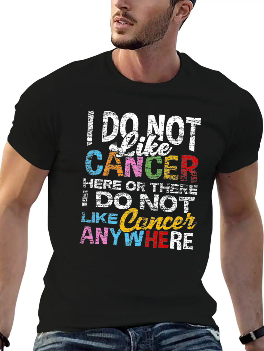Chemo Cancer Cure Therapy Sayings Unisex Casual T-Shirt – Clean Design For Daily Comfort