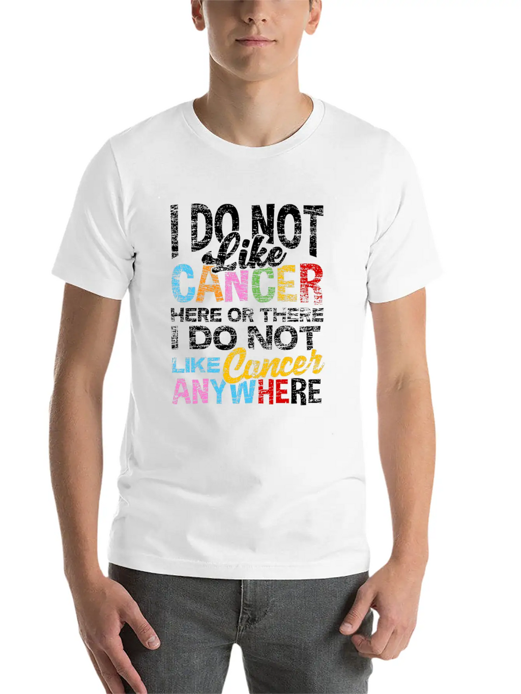 Chemo Cancer Cure Therapy Sayings Unisex Casual T-Shirt – Clean Design For Daily Comfort