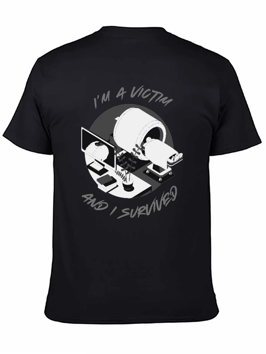 Chemo Survivor Unisex Short Sleeve Soft Cotton T-Shirt – Casual Everyday Wear