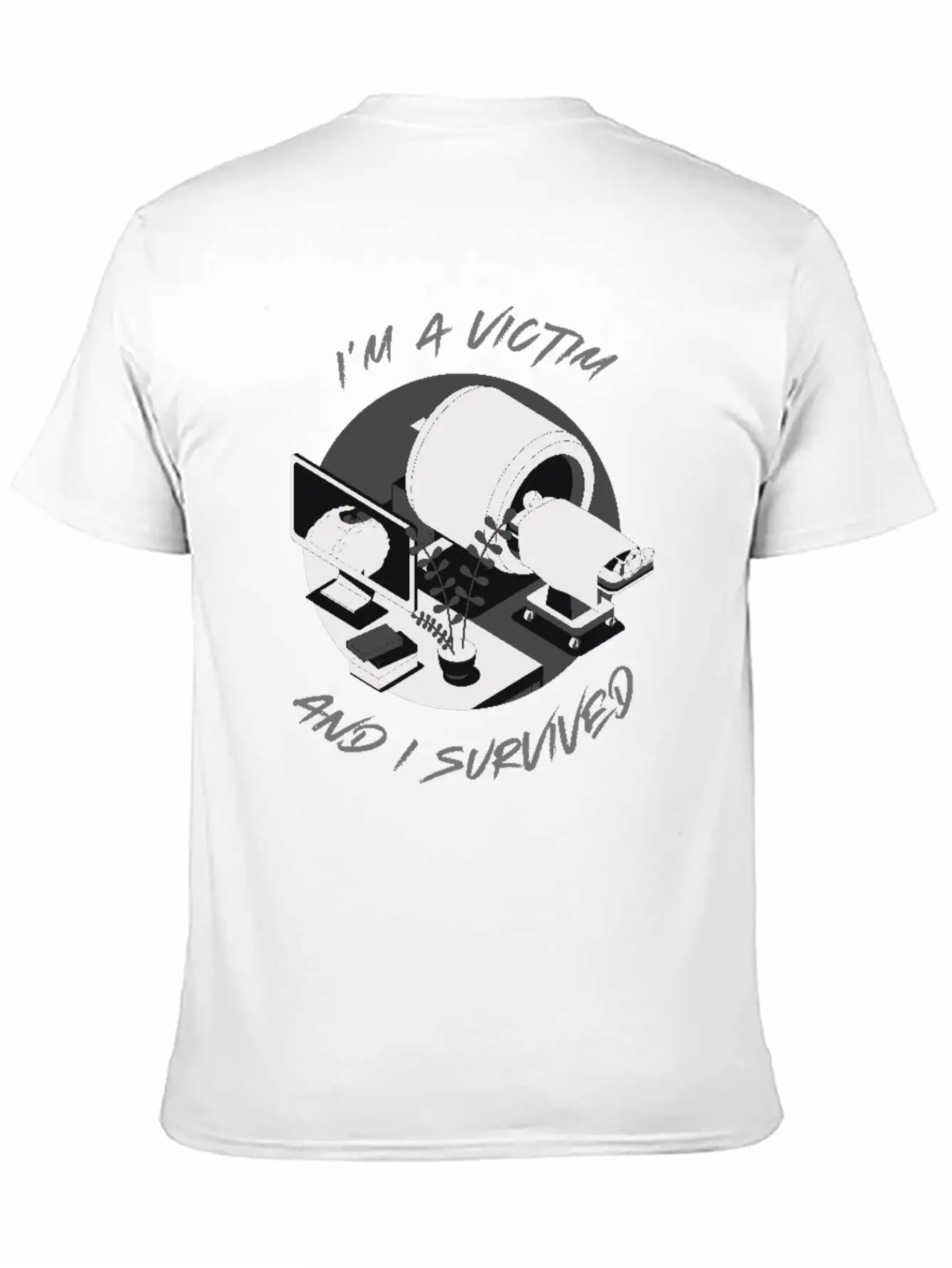 Chemo Survivor Unisex Short Sleeve Soft Cotton T-Shirt – Casual Everyday Wear