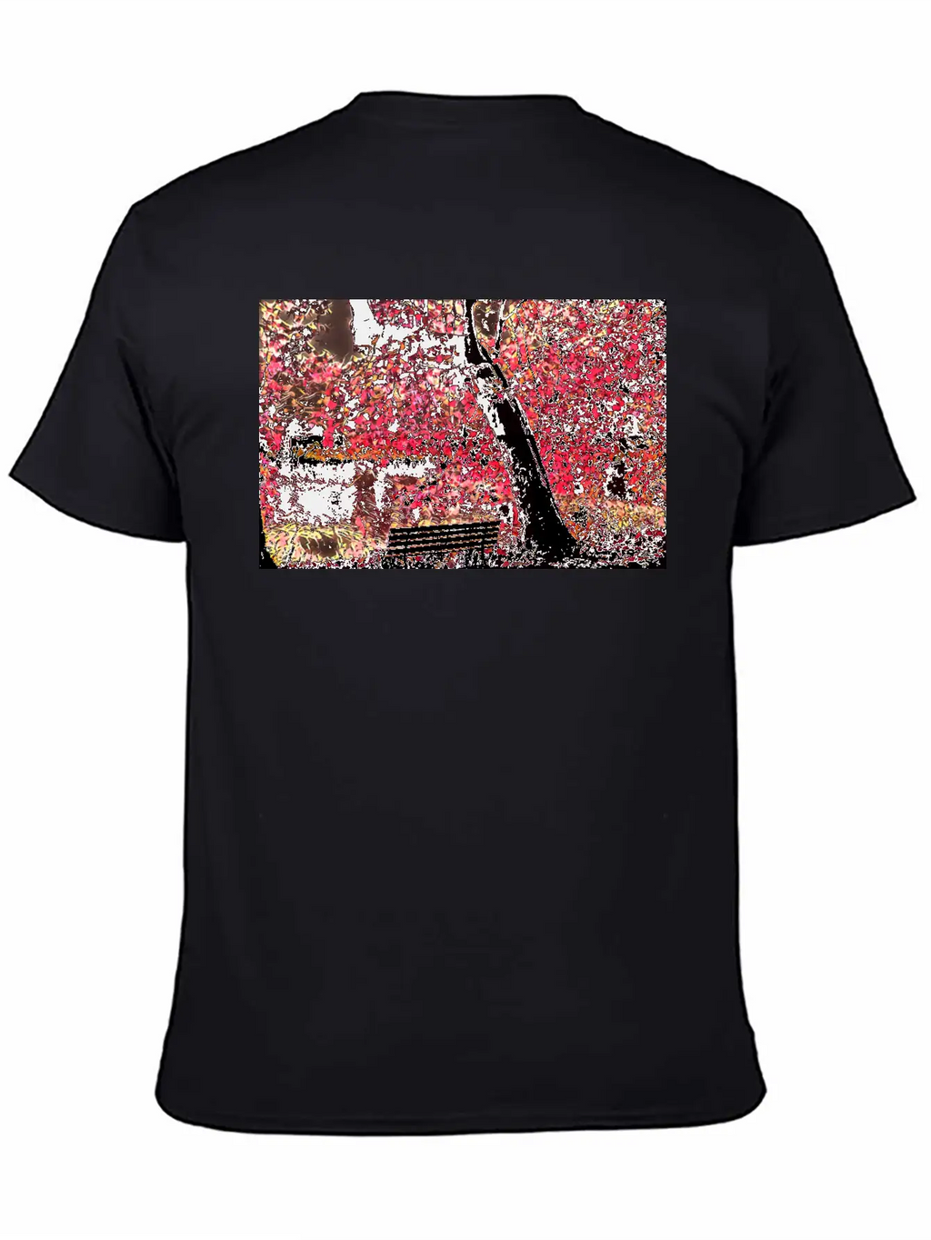 Cherry Blossom Trees, Japan Unisex Short Sleeve Soft Cotton T-Shirt – Casual Everyday Wear