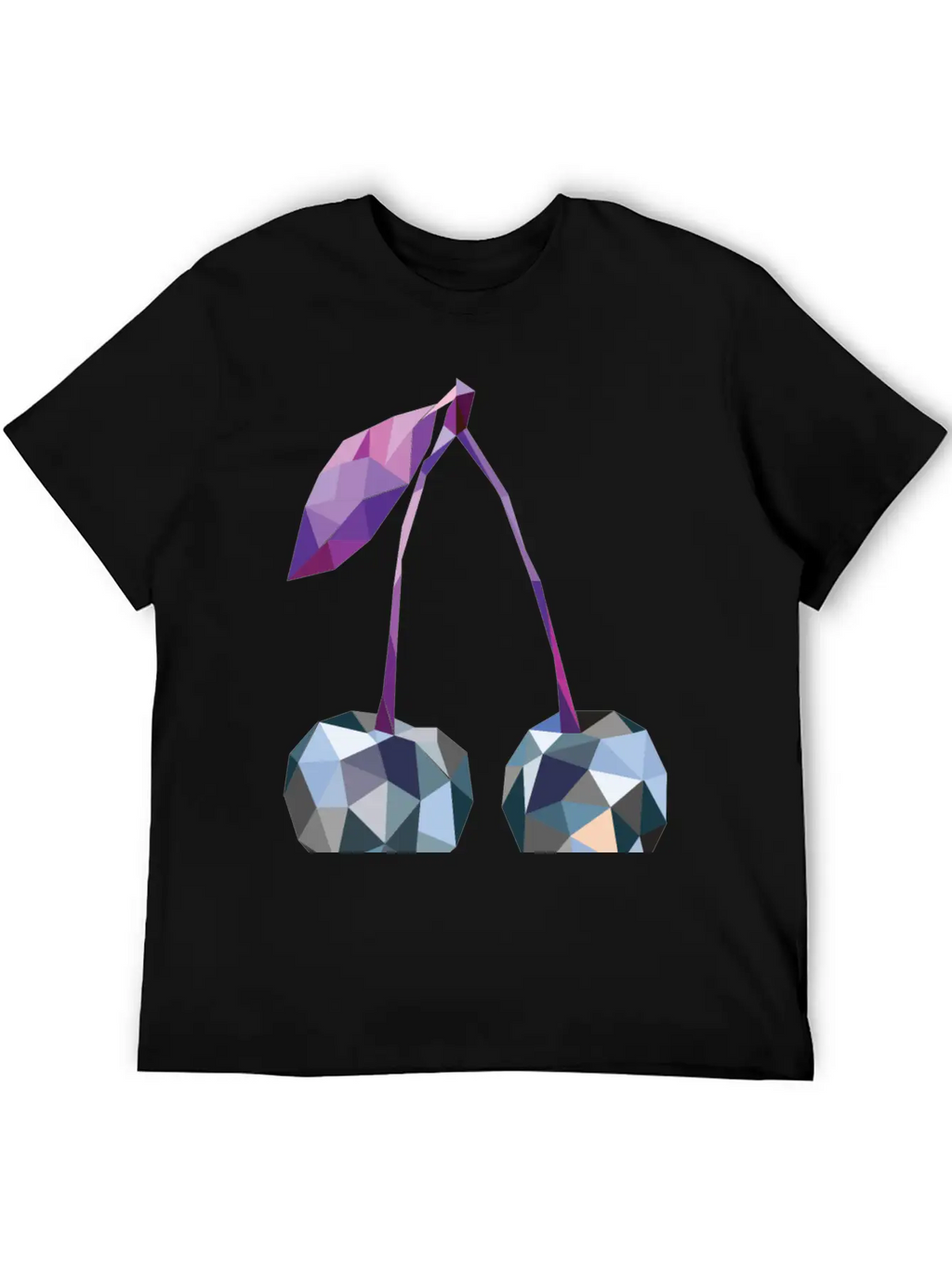 Cherry Unisex Casual T-Shirt – Clean Design For Daily Comfort